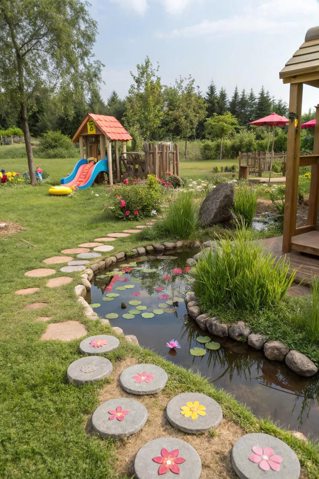 Inspire young minds with a children's garden.