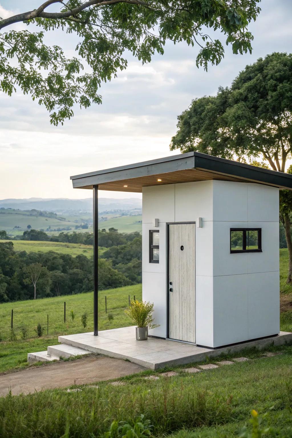 A minimalist style offers sleek, understated elegance.