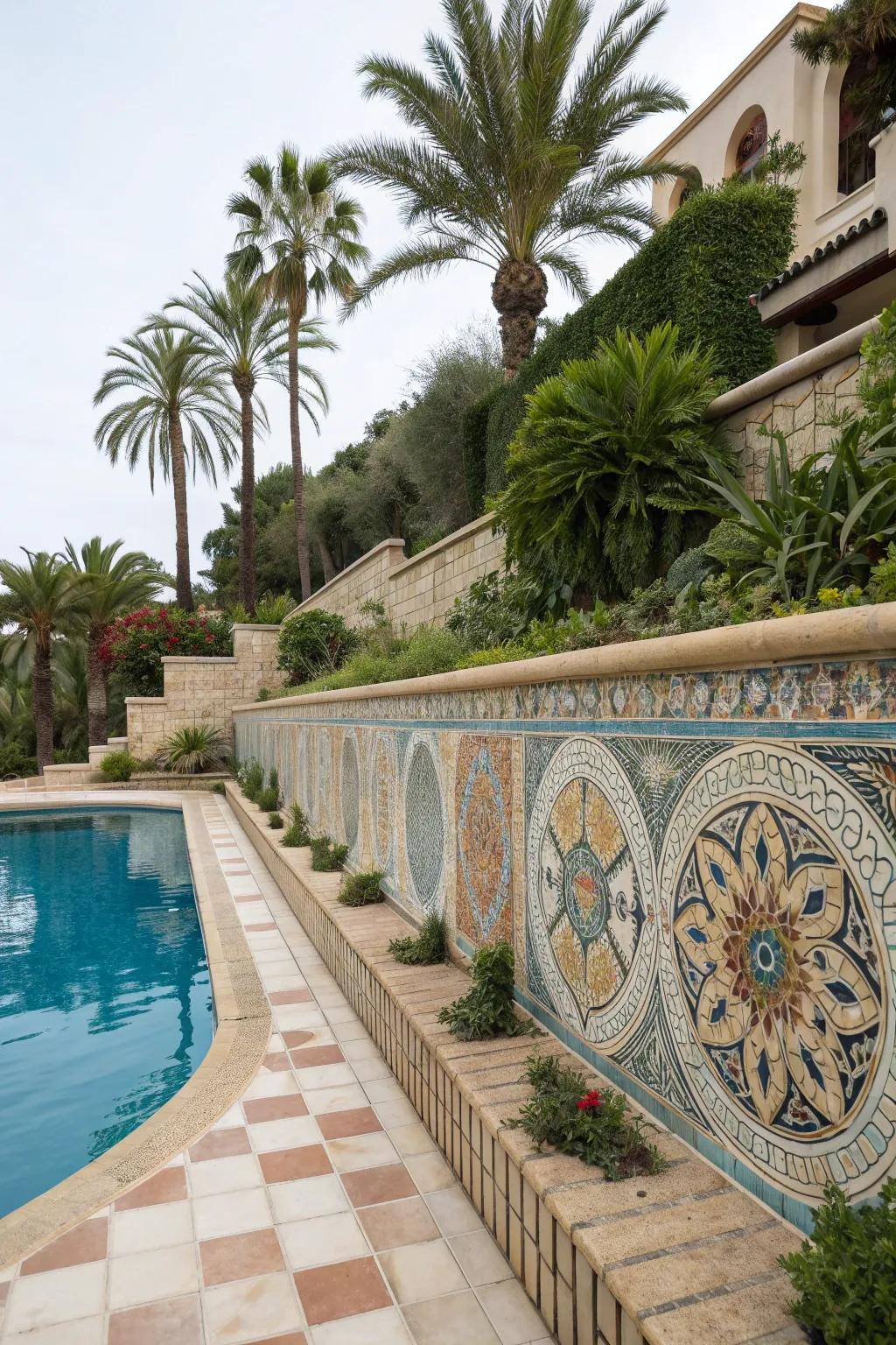 Artful designs make your retaining wall a standout feature.