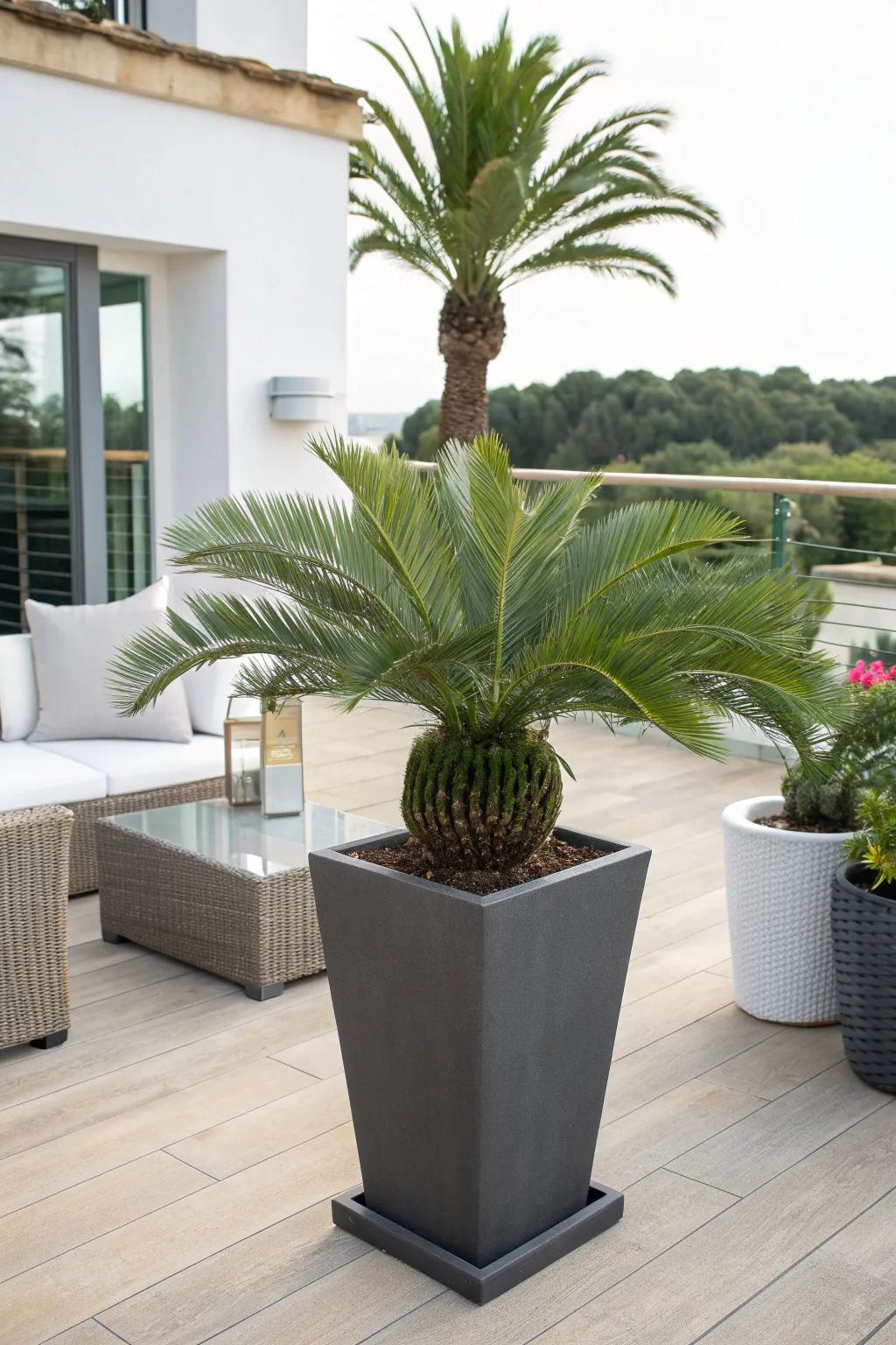 Flexibility and style with container planting.