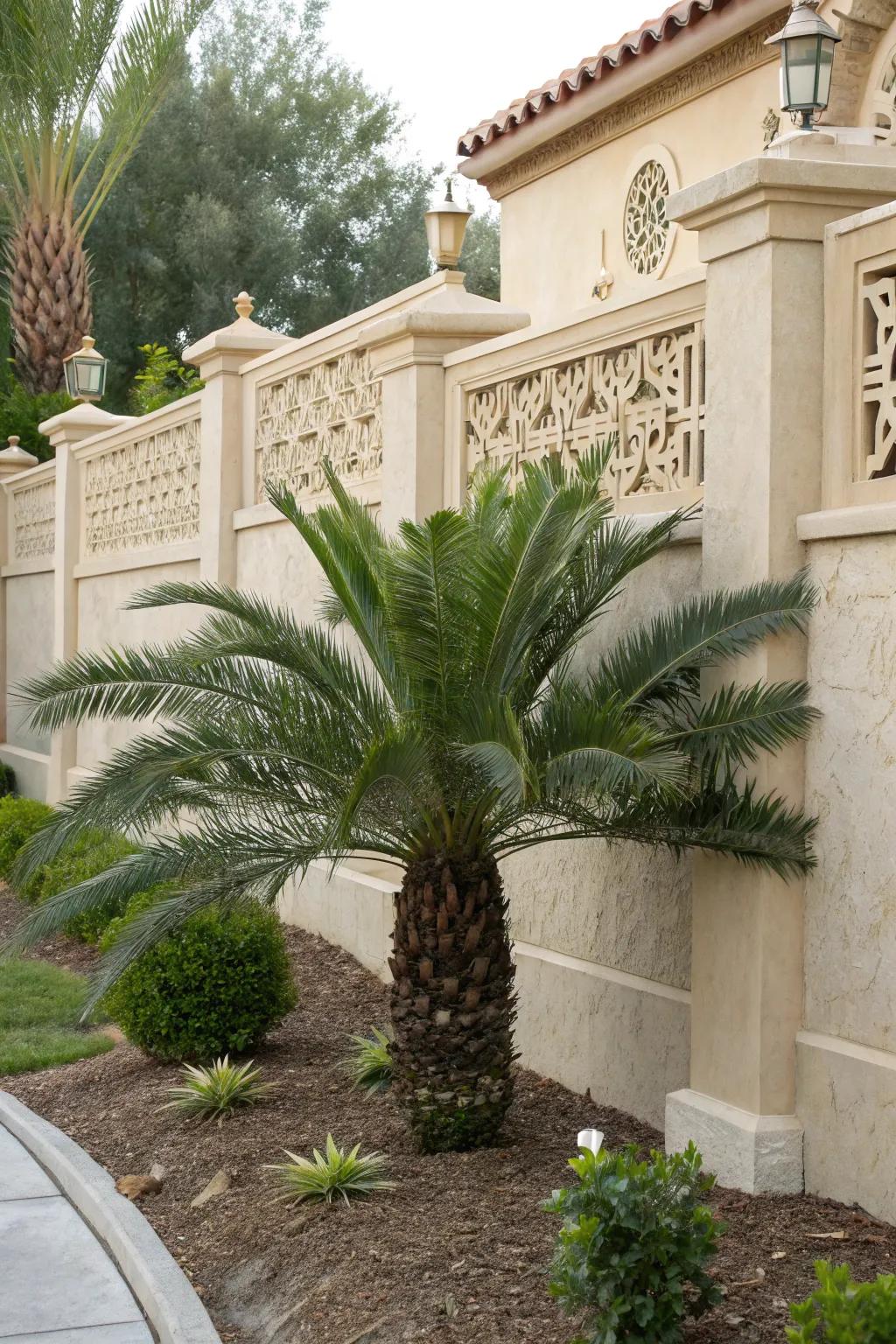 Combine nature with architecture for a seamless look.