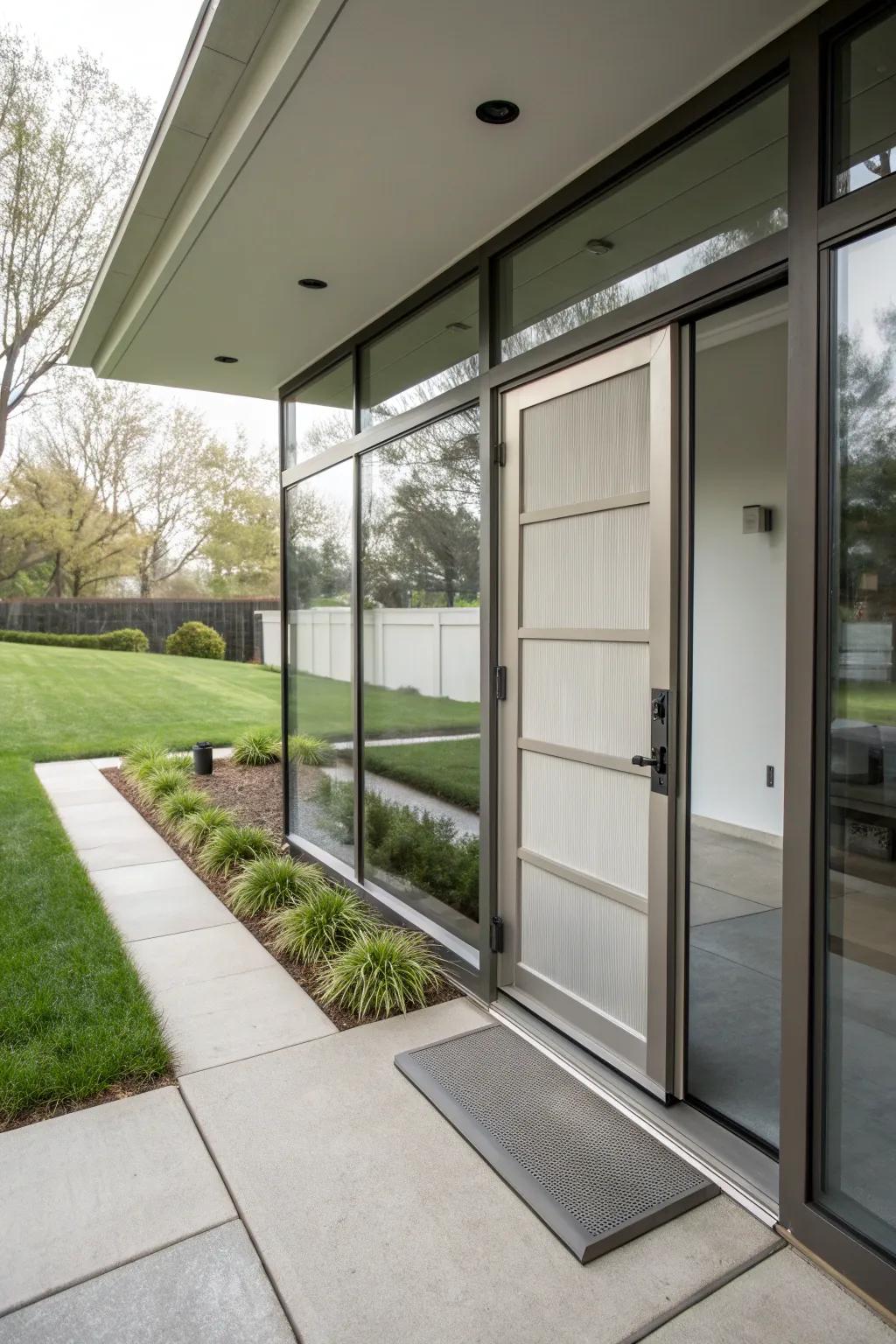 A smart screen door design can elevate your home's curb appeal.