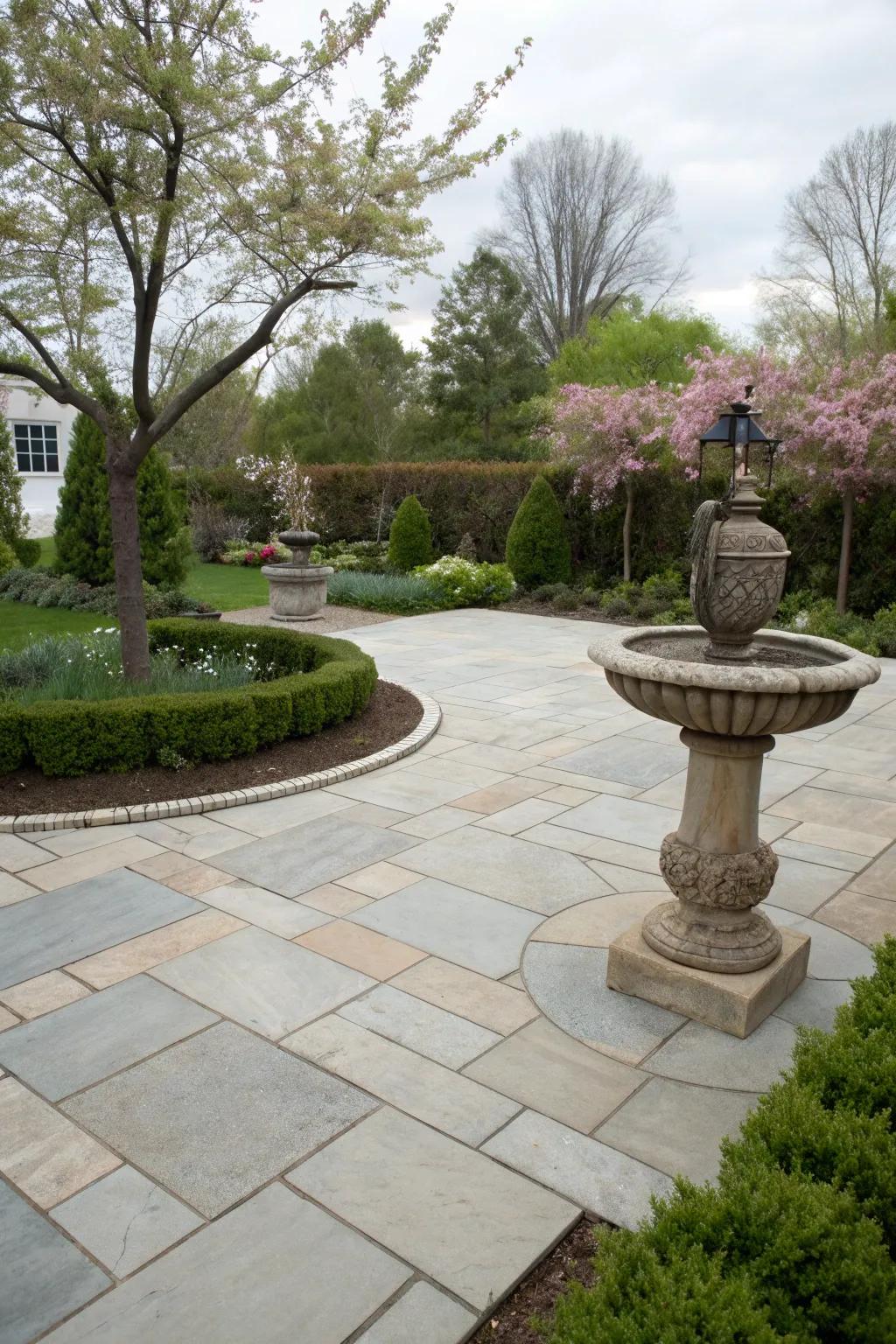 Introduce unique artistry with masonry installations.