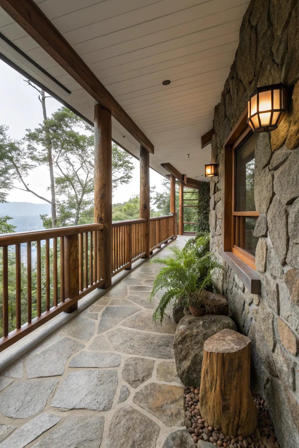 Nature-inspired textures add warmth and natural beauty.