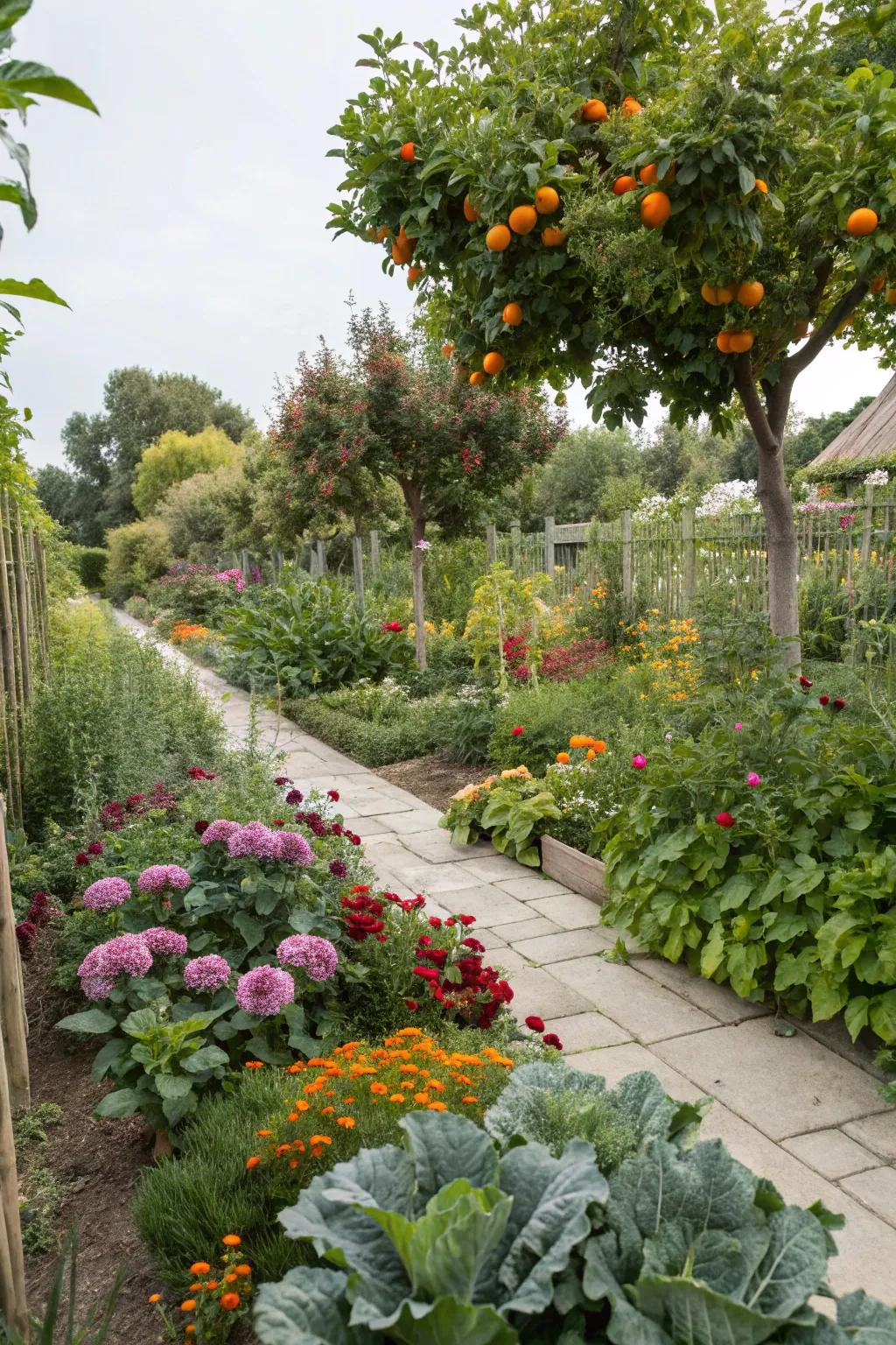 Edible plants offer beauty and bounty.