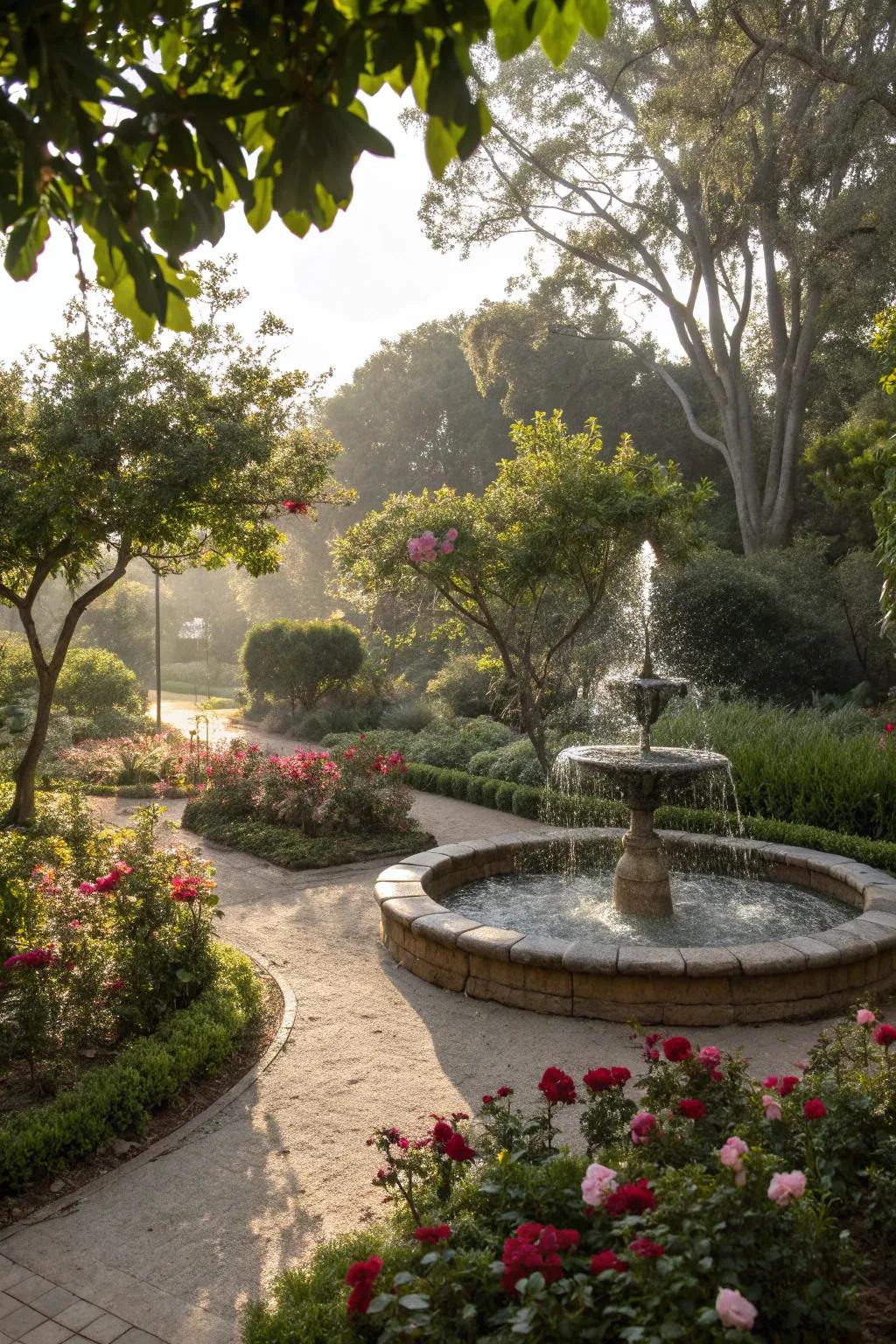 Water features bring tranquility and life to gardens.