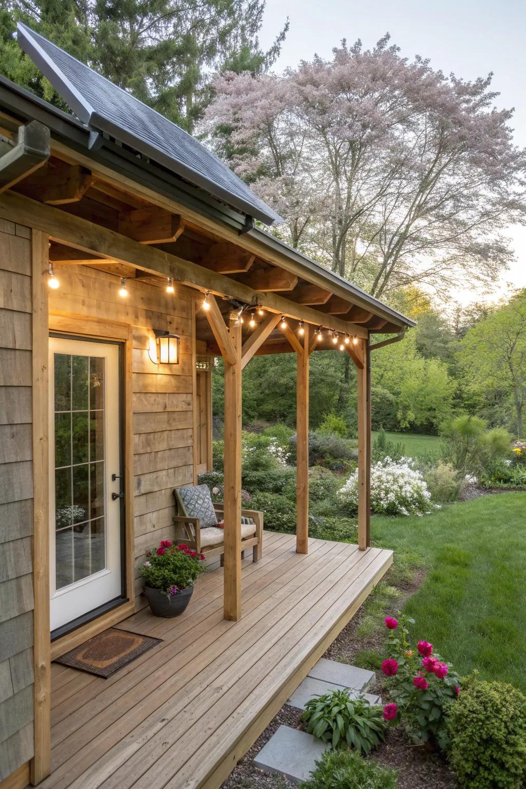 Go green with an eco-friendly porch design