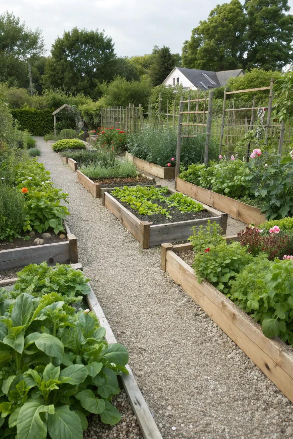 Organized layouts provide easy access and visual appeal.