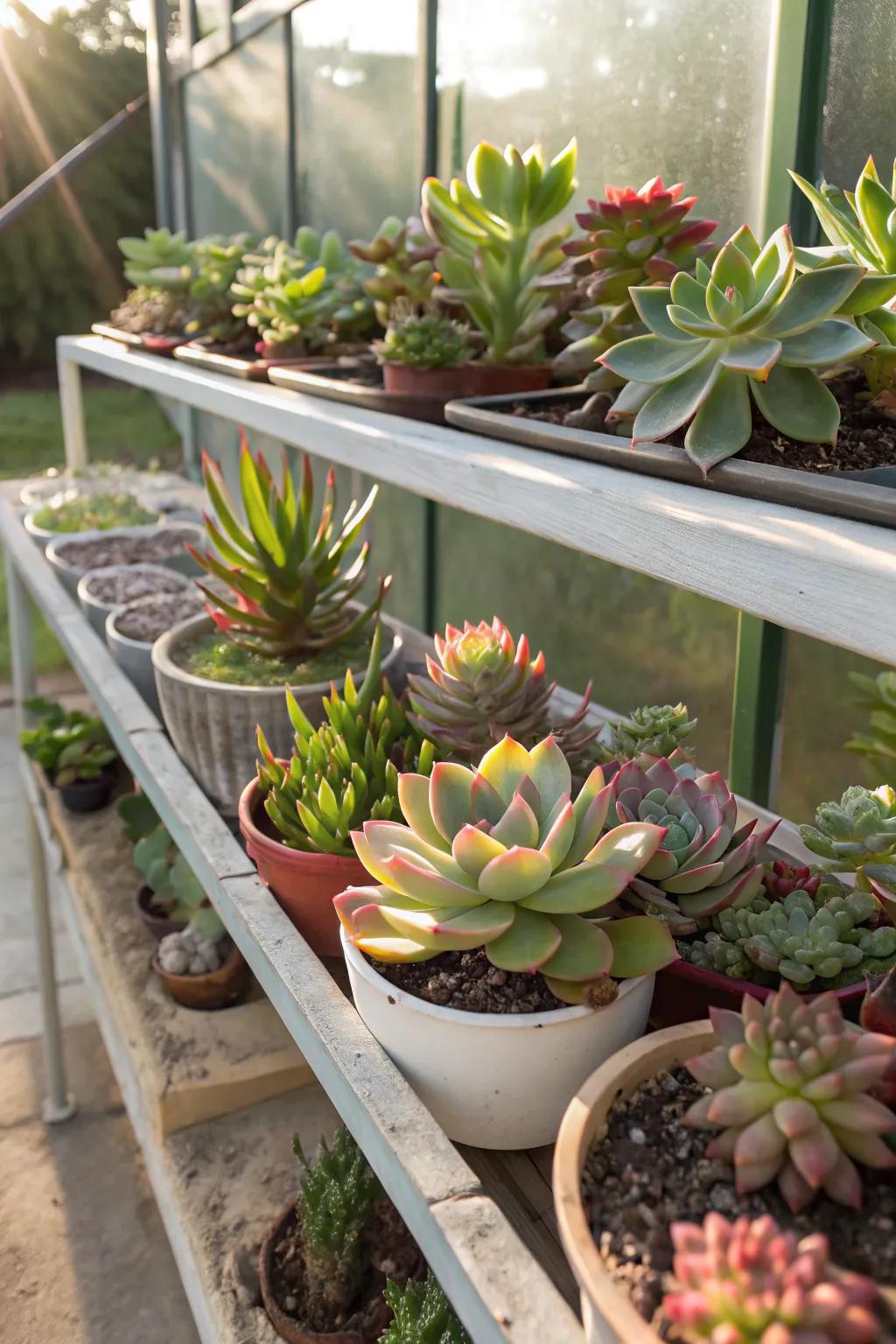 Create a stunning and low-maintenance succulent display.