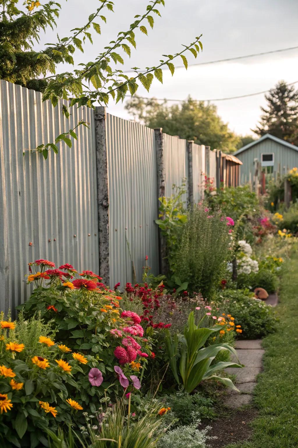 Create a stunning garden display with your fence as the perfect backdrop.