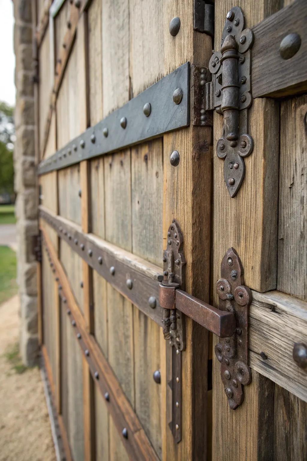 Heavy-duty hardware ensures your gate's durability and longevity.