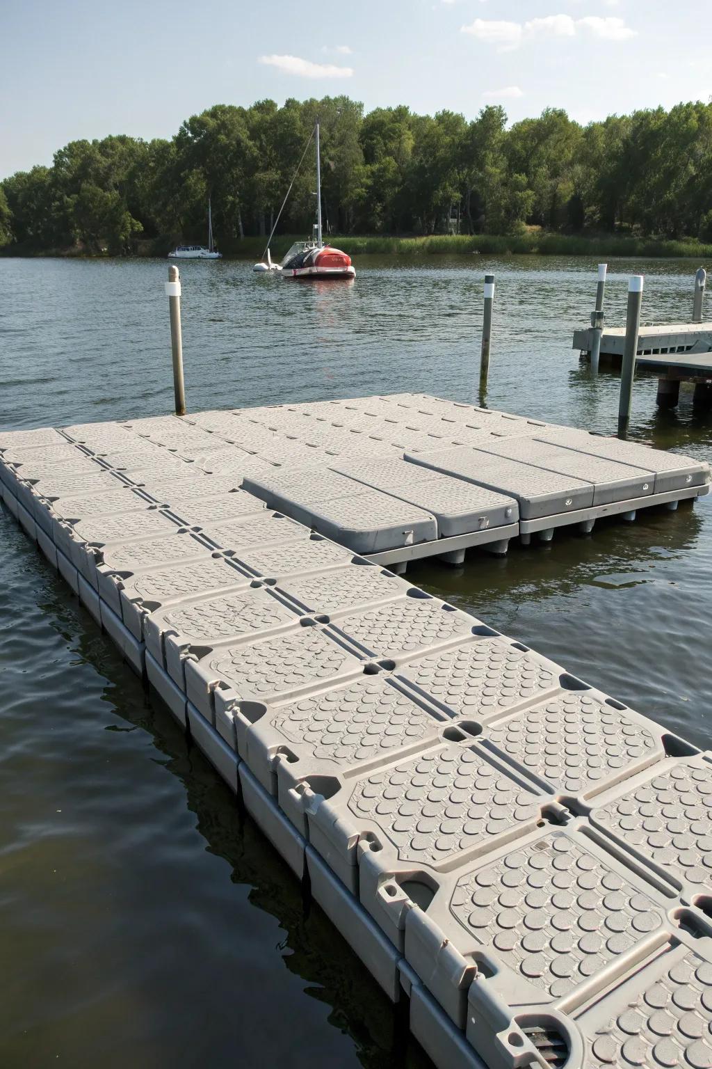 A versatile modular dock ready for any occasion.