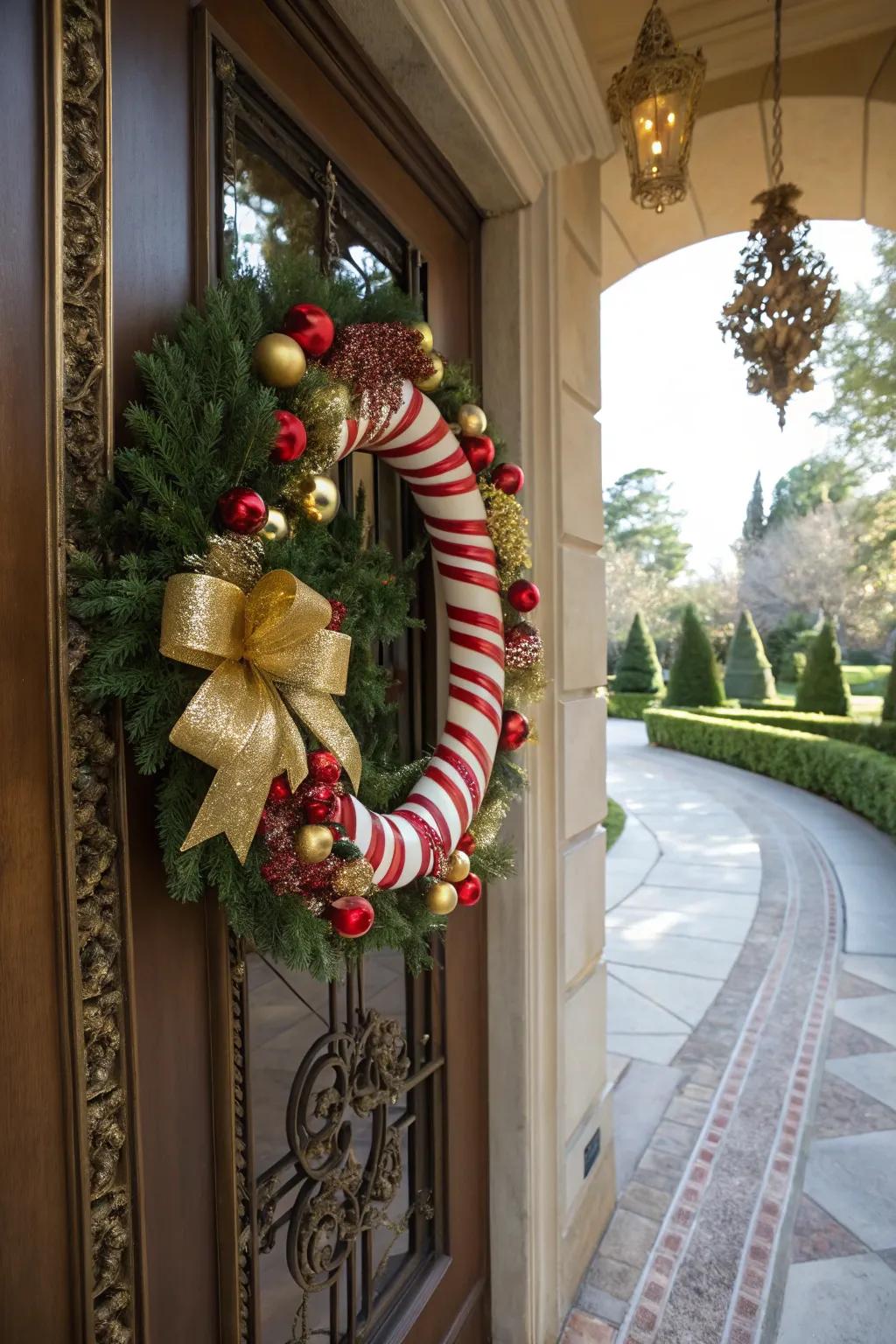 Add a touch of glamour with gold accents.