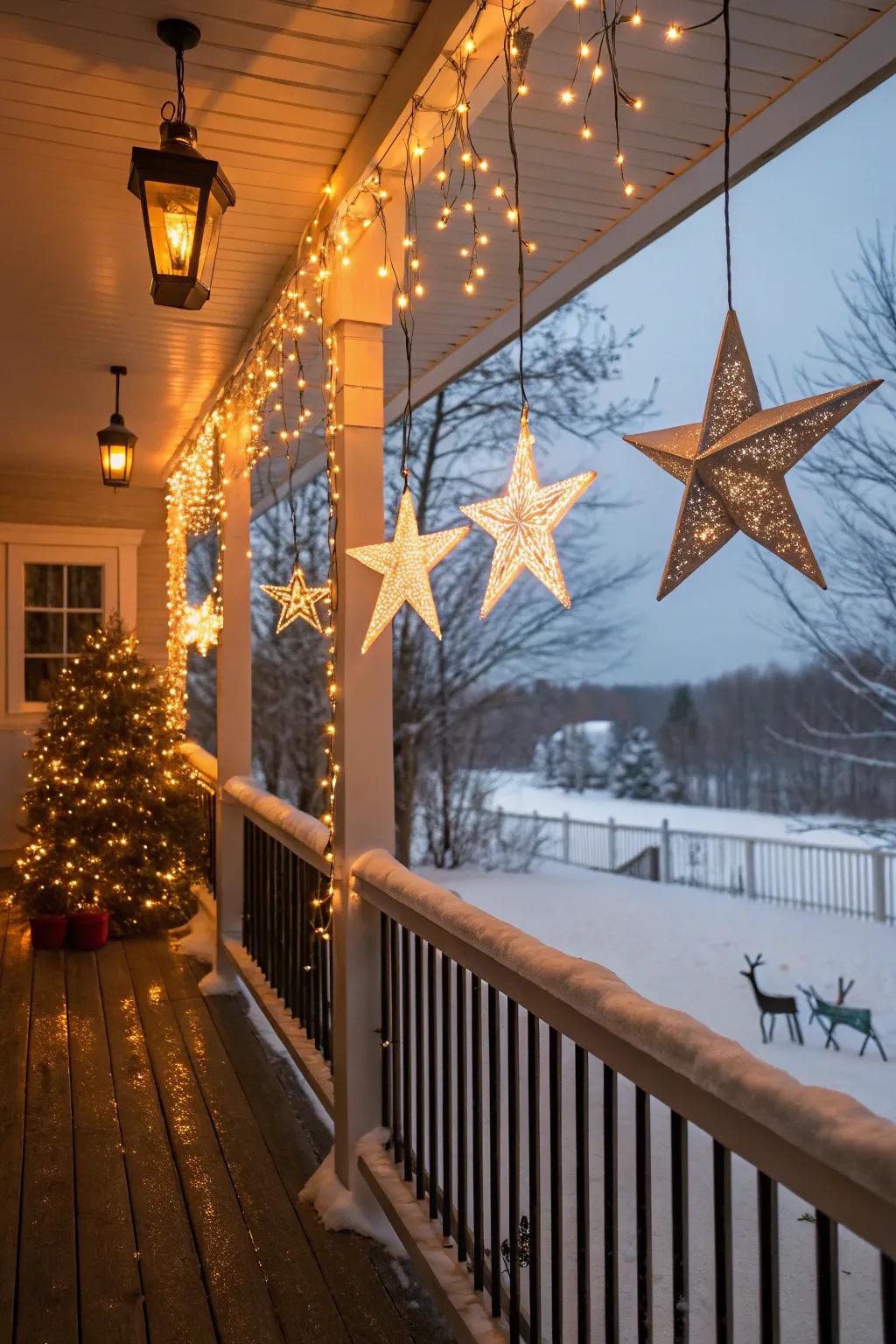 Seasonal symbols capture the holiday spirit beautifully.