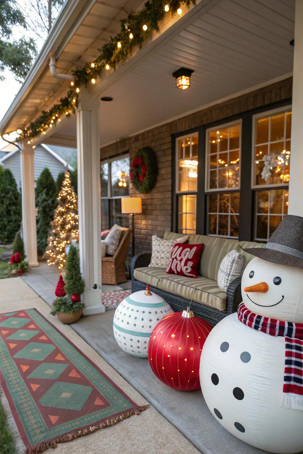 Ornamental accents add personality and charm to your porch.