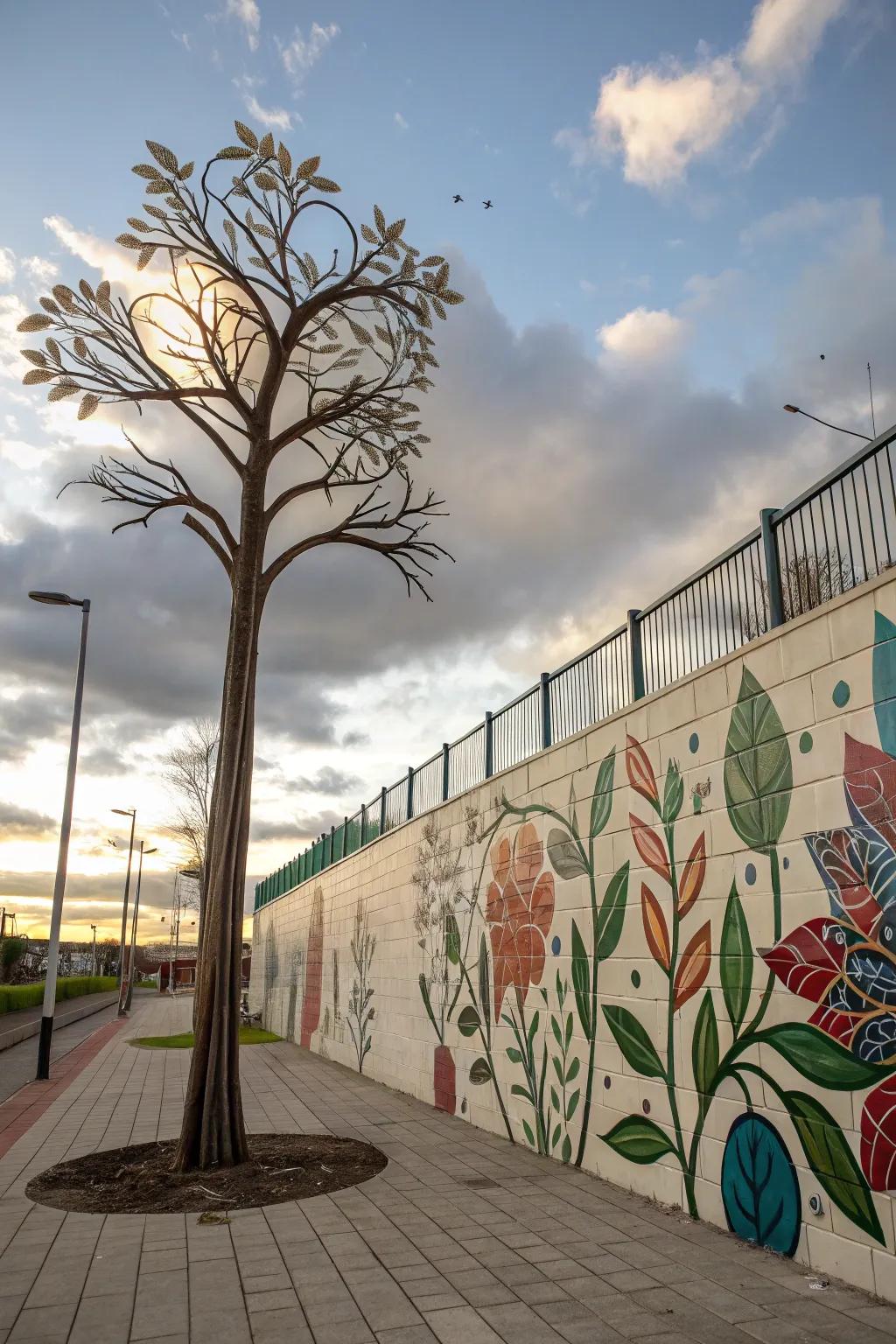 Nature-inspired art connects your space to the earth.