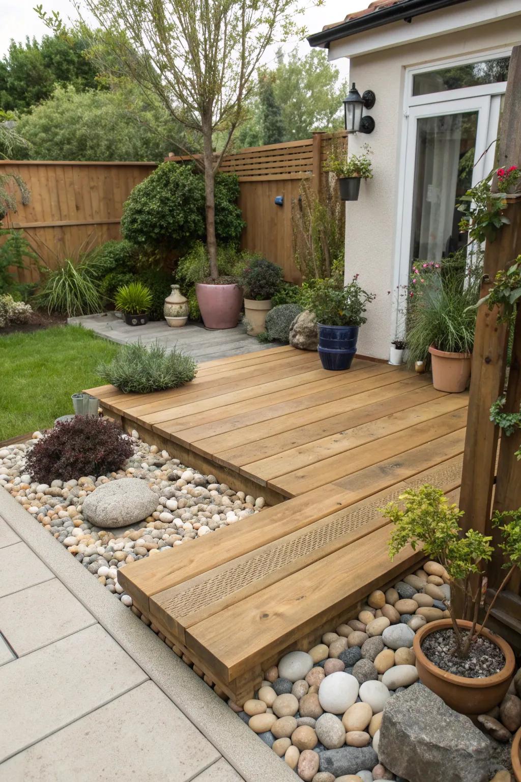 Decking boards offer an easy upgrade to any outdoor space.