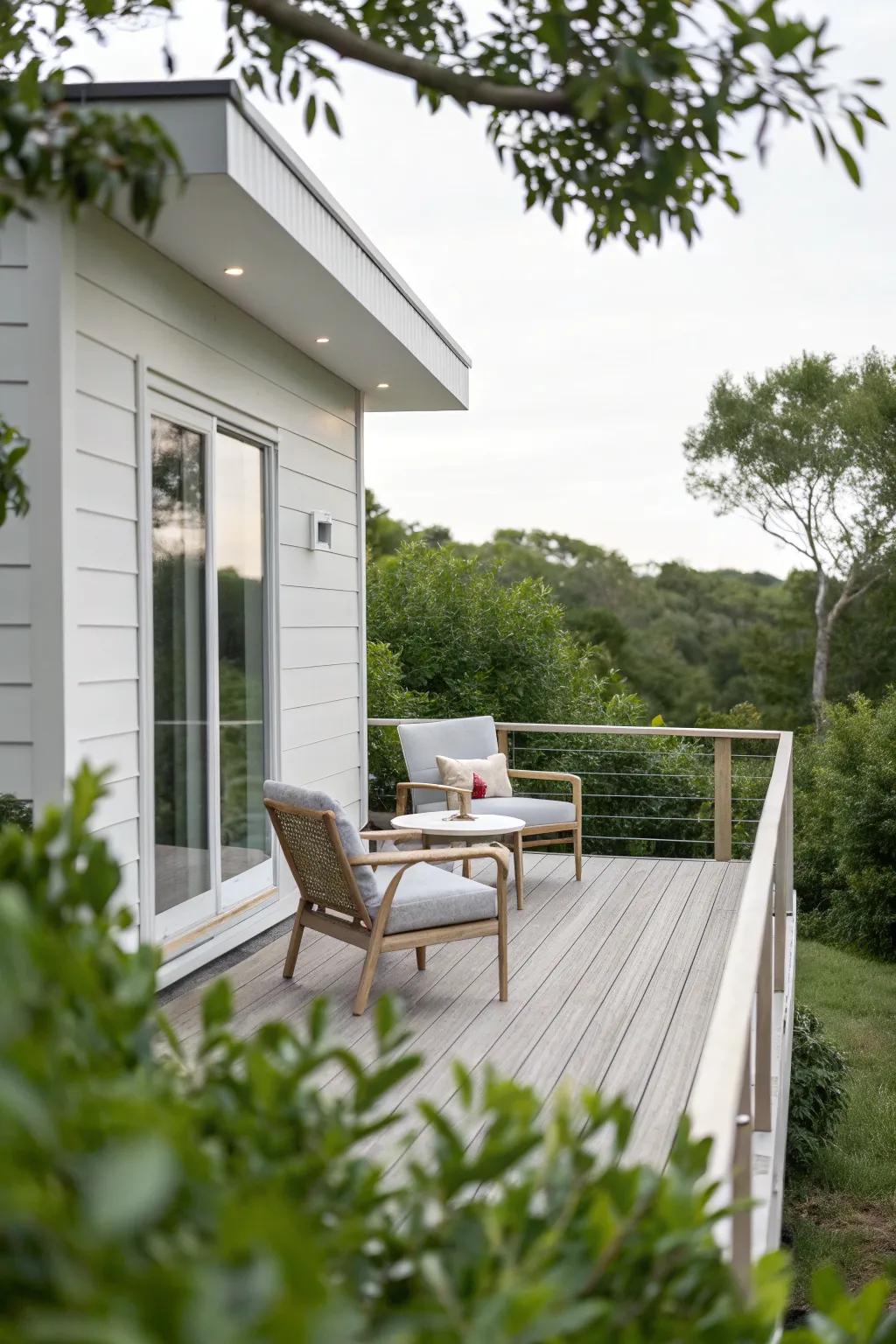 A minimalist approach keeps small spaces feeling expansive.