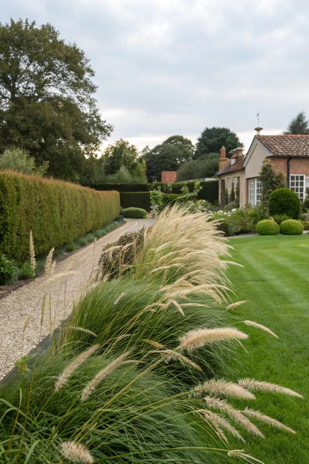 Ornamental grasses introduce texture and motion to your landscape.