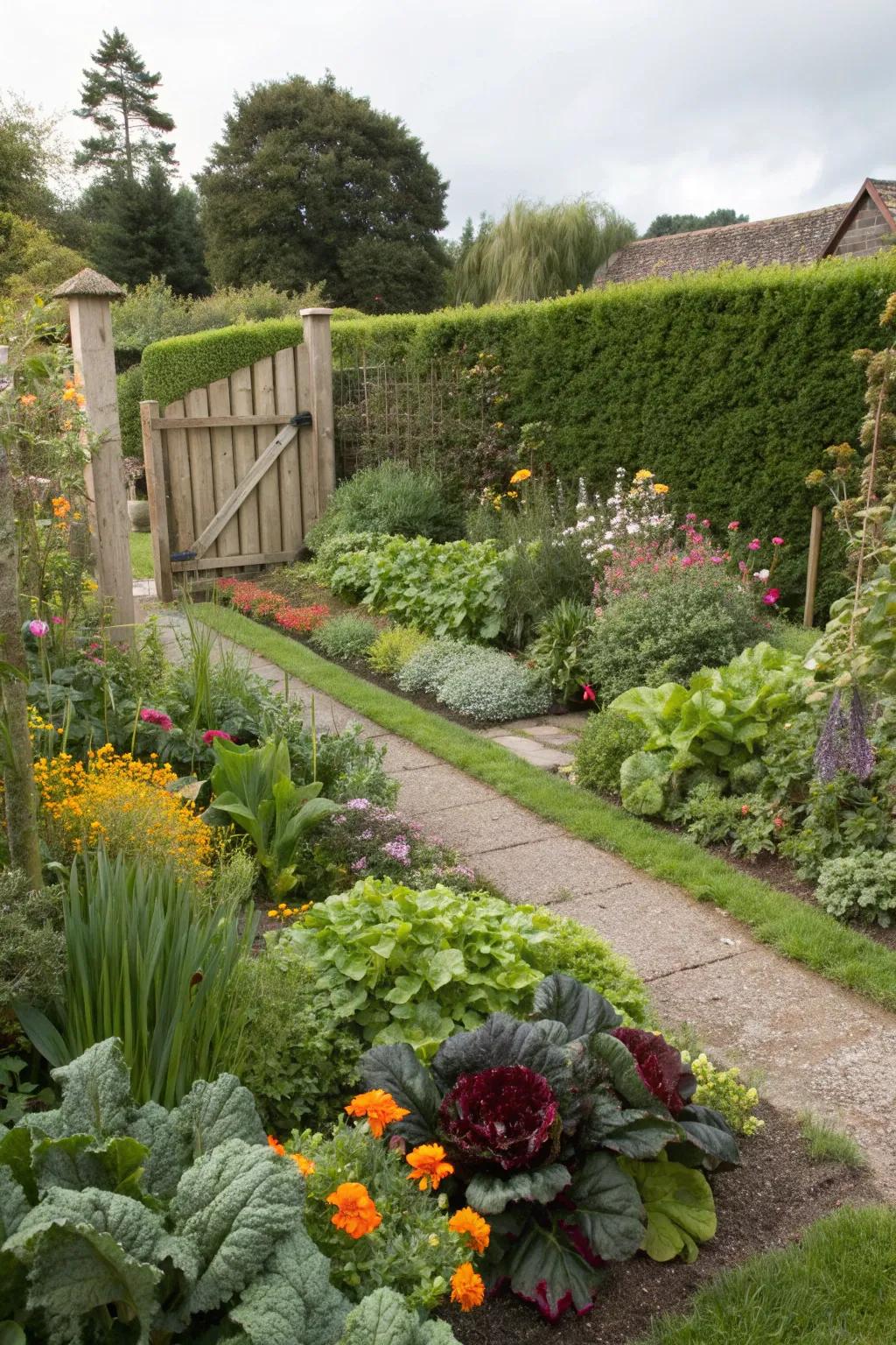 Edible plants add flavor and interest to your garden.