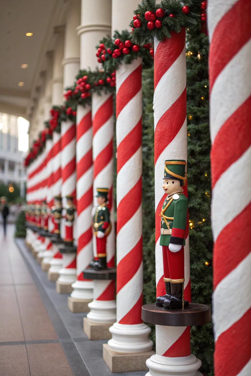 A whimsical wonderland with playful elements delights children and adults alike.