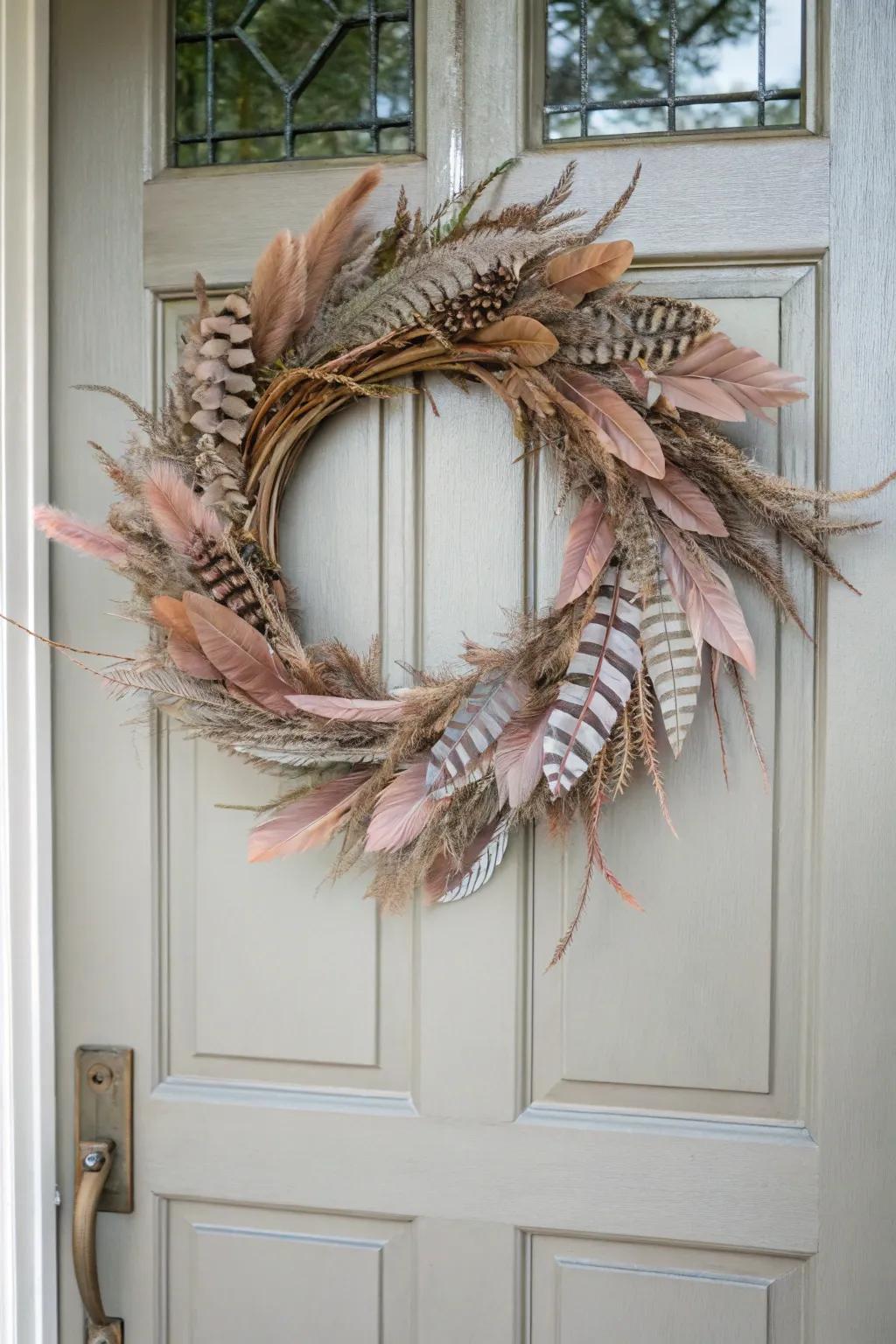 Elegant feathered fancy.