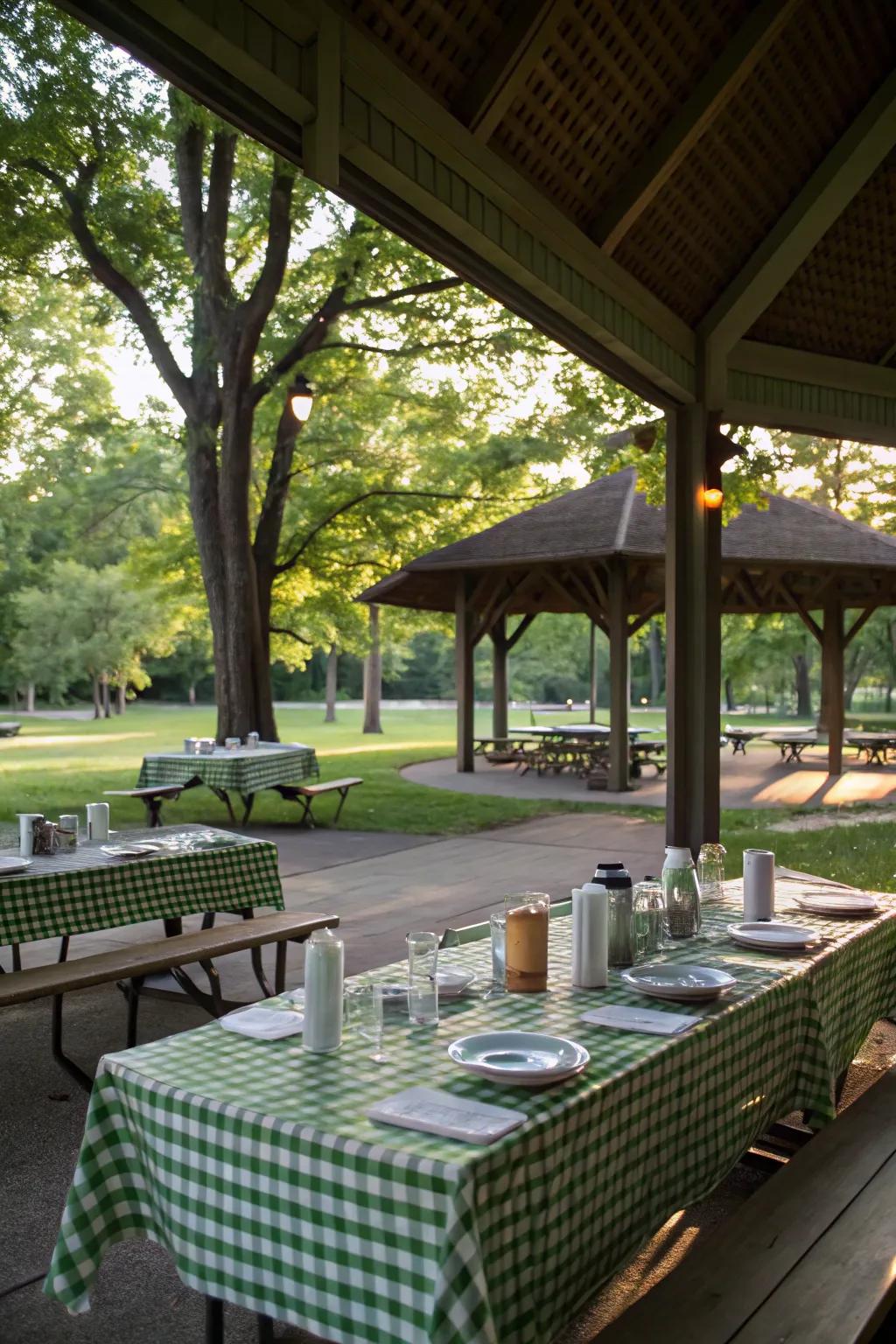 Eco-friendly picnic sets make outdoor dining sustainable and delightful.
