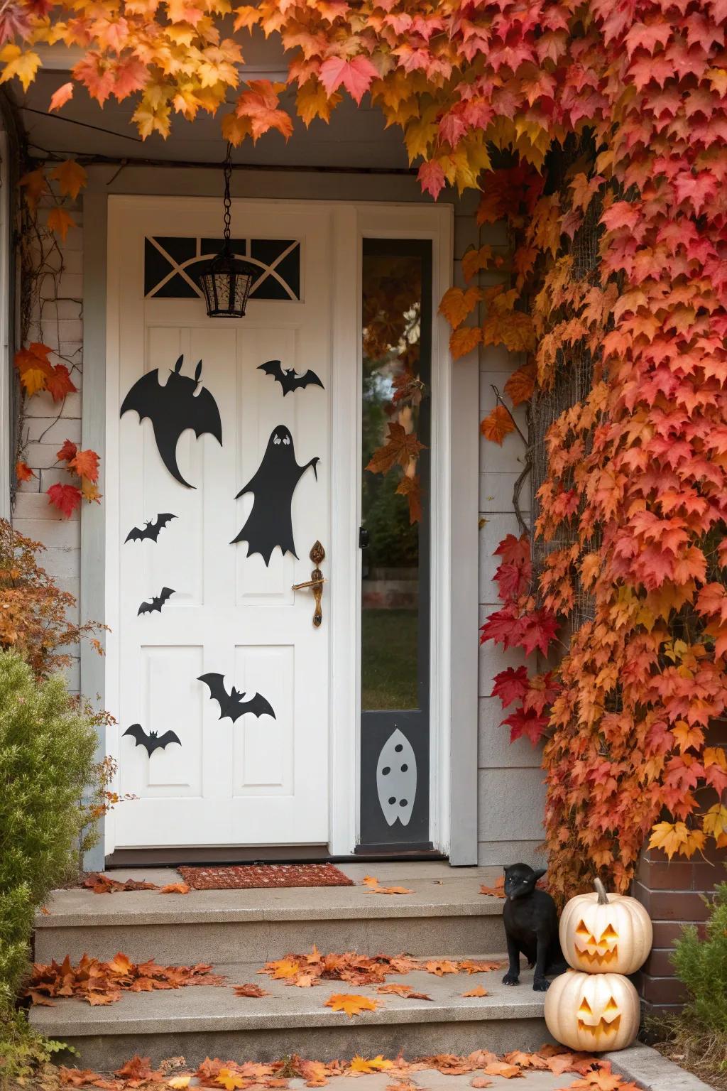 Spooky Silhouettes: Add a touch of spookiness with eerie shadows.