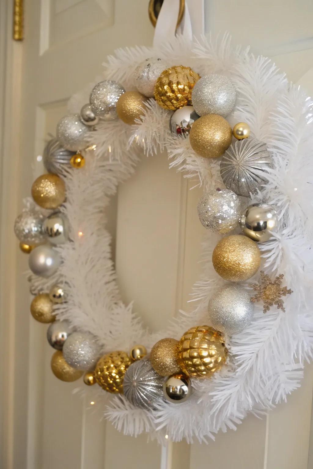 Glamour and gleam come together in this dazzling display.