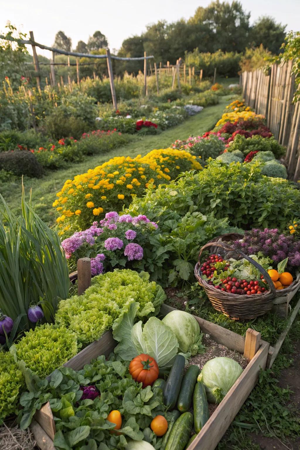 Edible flowers add beauty and attract pollinators to your garden.