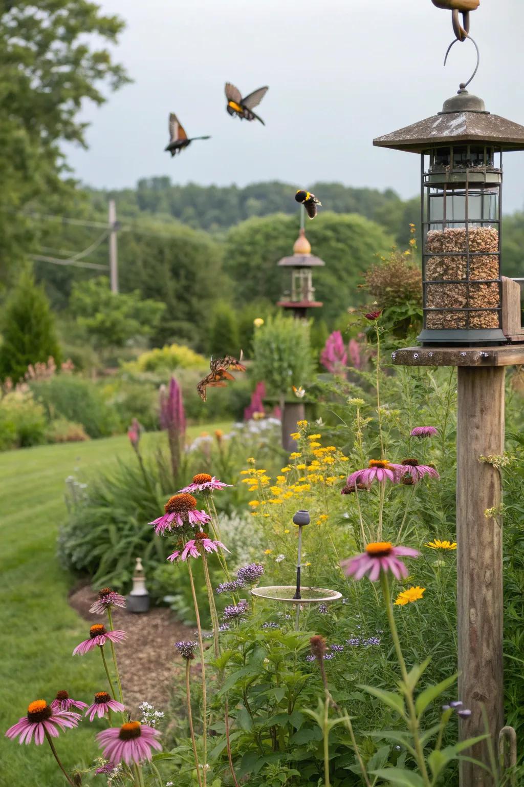 Wildlife-friendly areas invite nature into your garden.