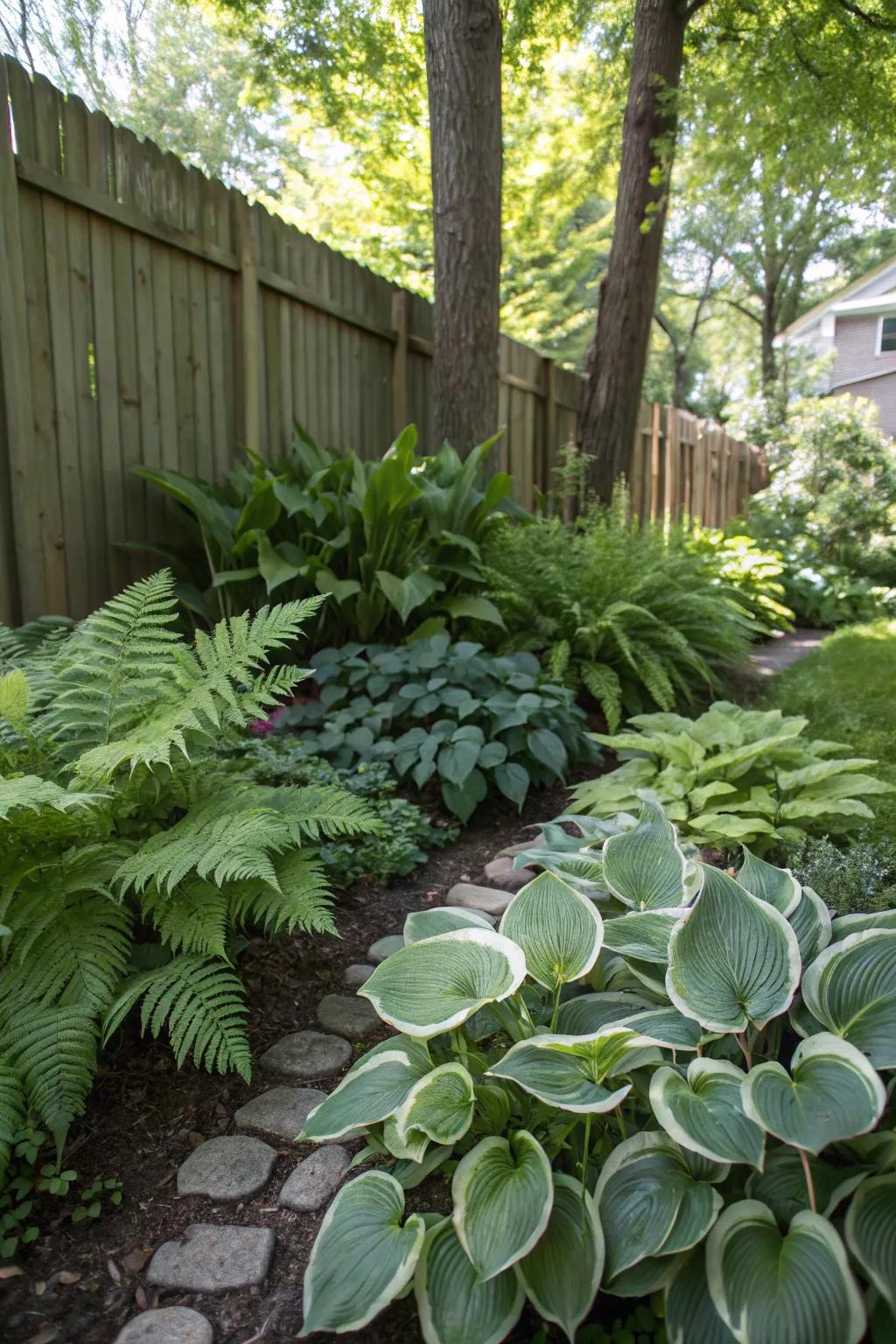 Shade-loving plants create a lush and vibrant atmosphere in any garden corner.