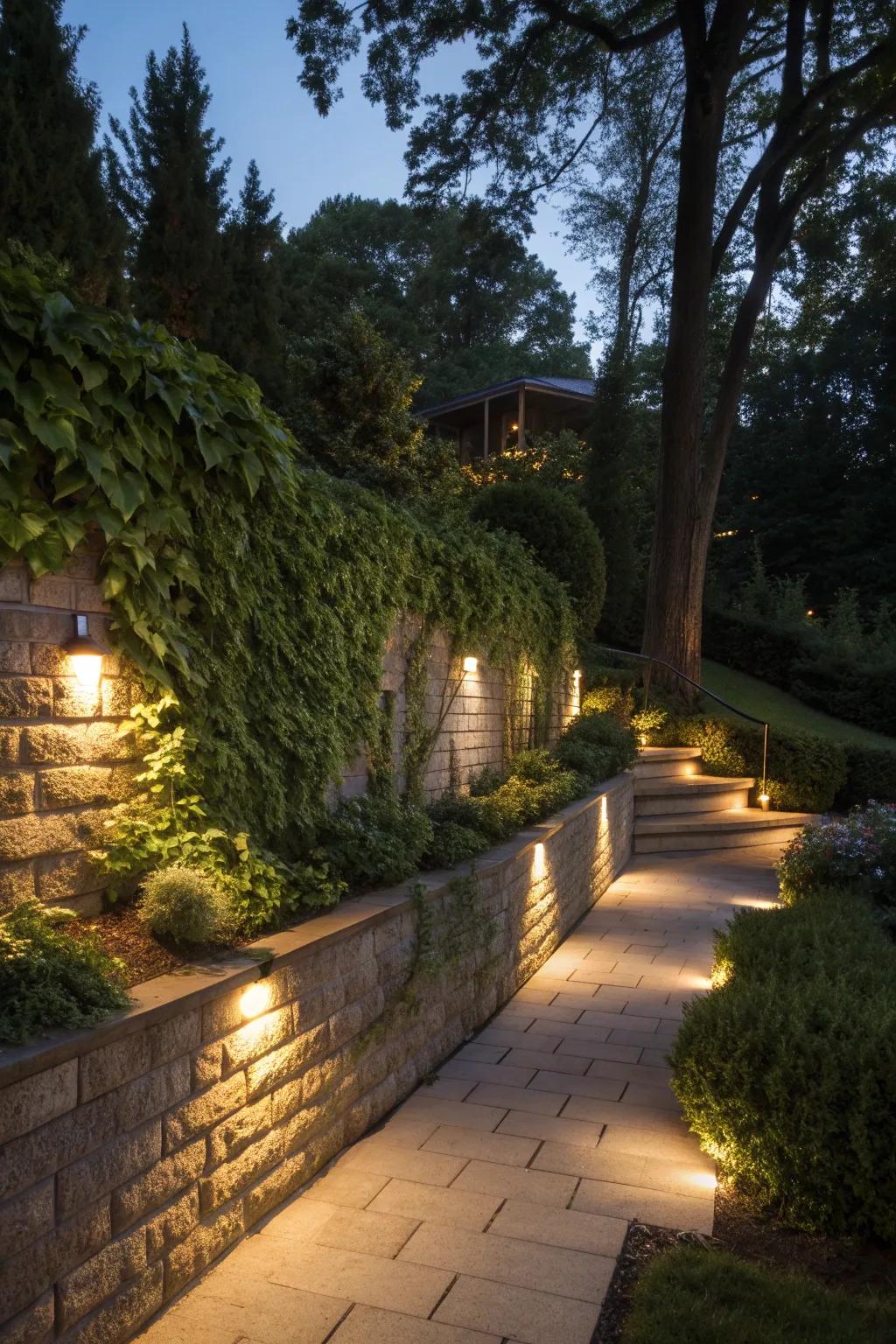 Layered lighting adds depth and dimension to your outdoor space.