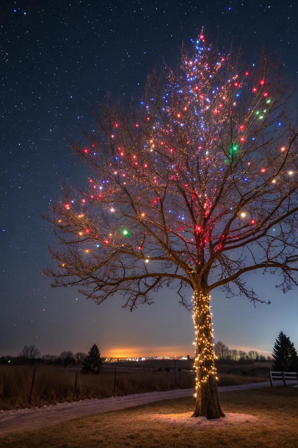 Bring your trees to life with a burst of vibrant colors.