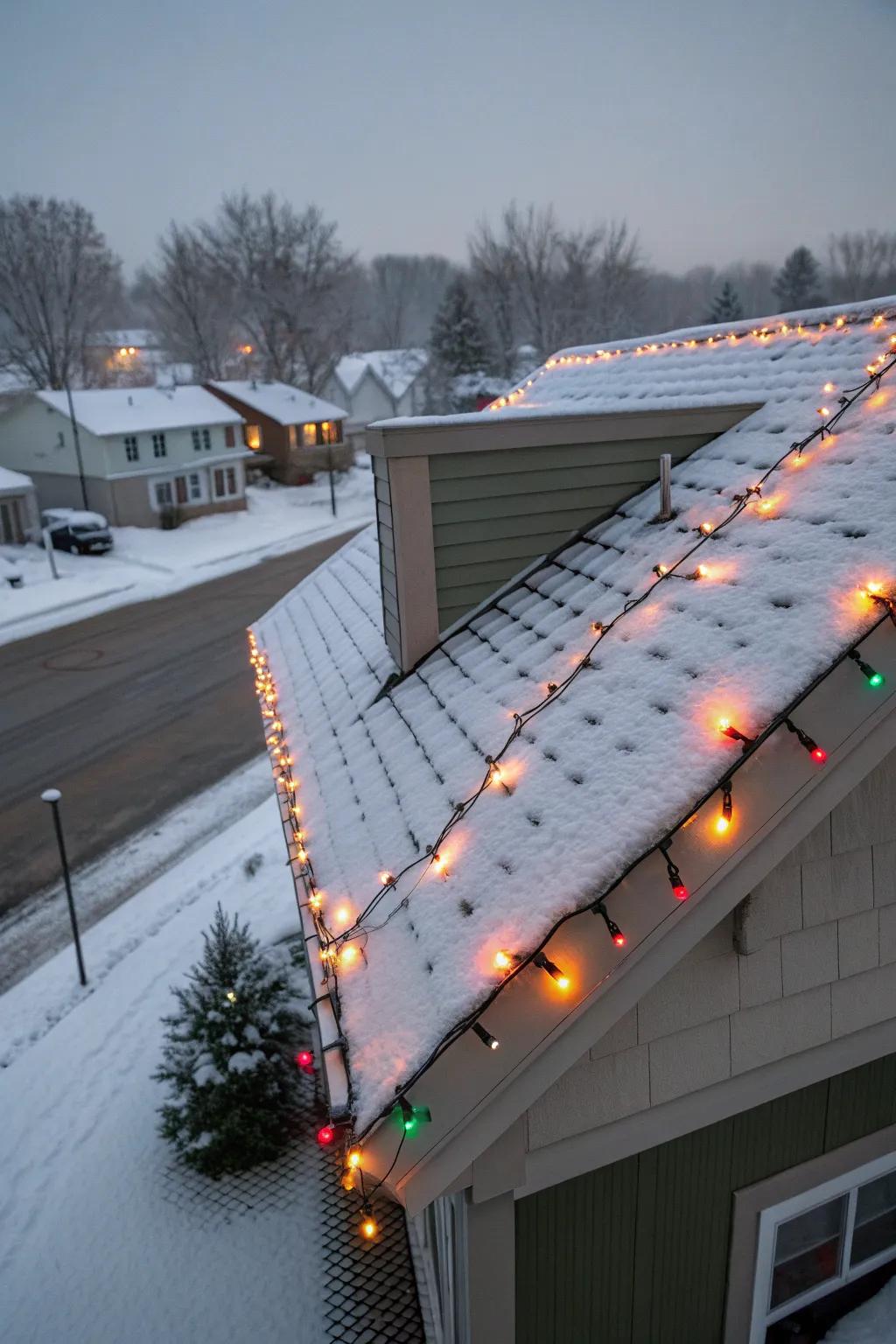 Asymmetrical designs add a unique twist to your holiday decor.