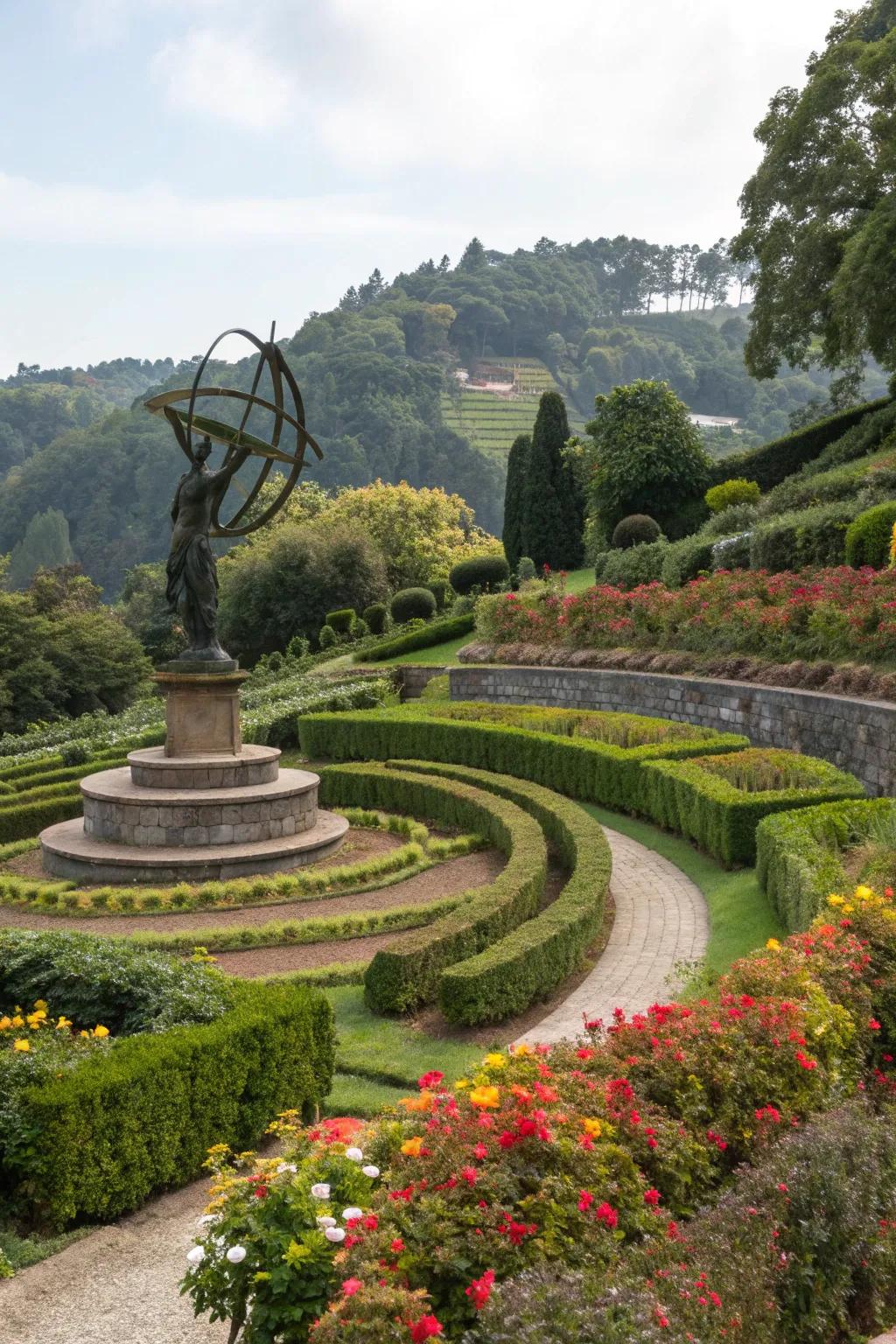 Artistic features add personal character.