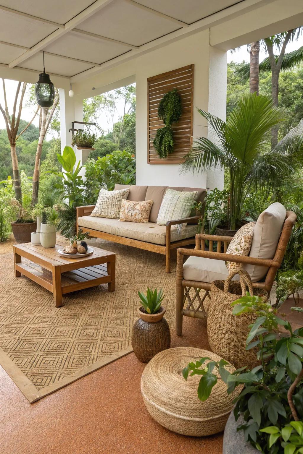 Cork flooring offers comfort and sustainability for eco-conscious homeowners.