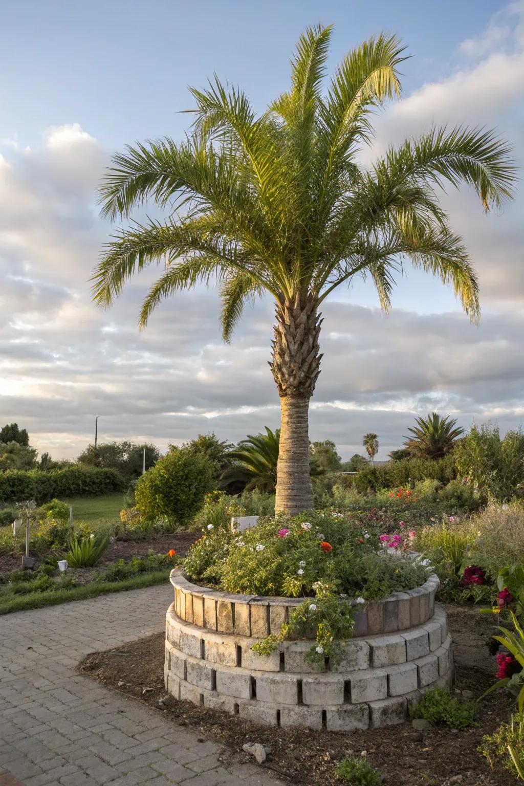 Eco-friendly planters made from recycled materials are stylish and sustainable.
