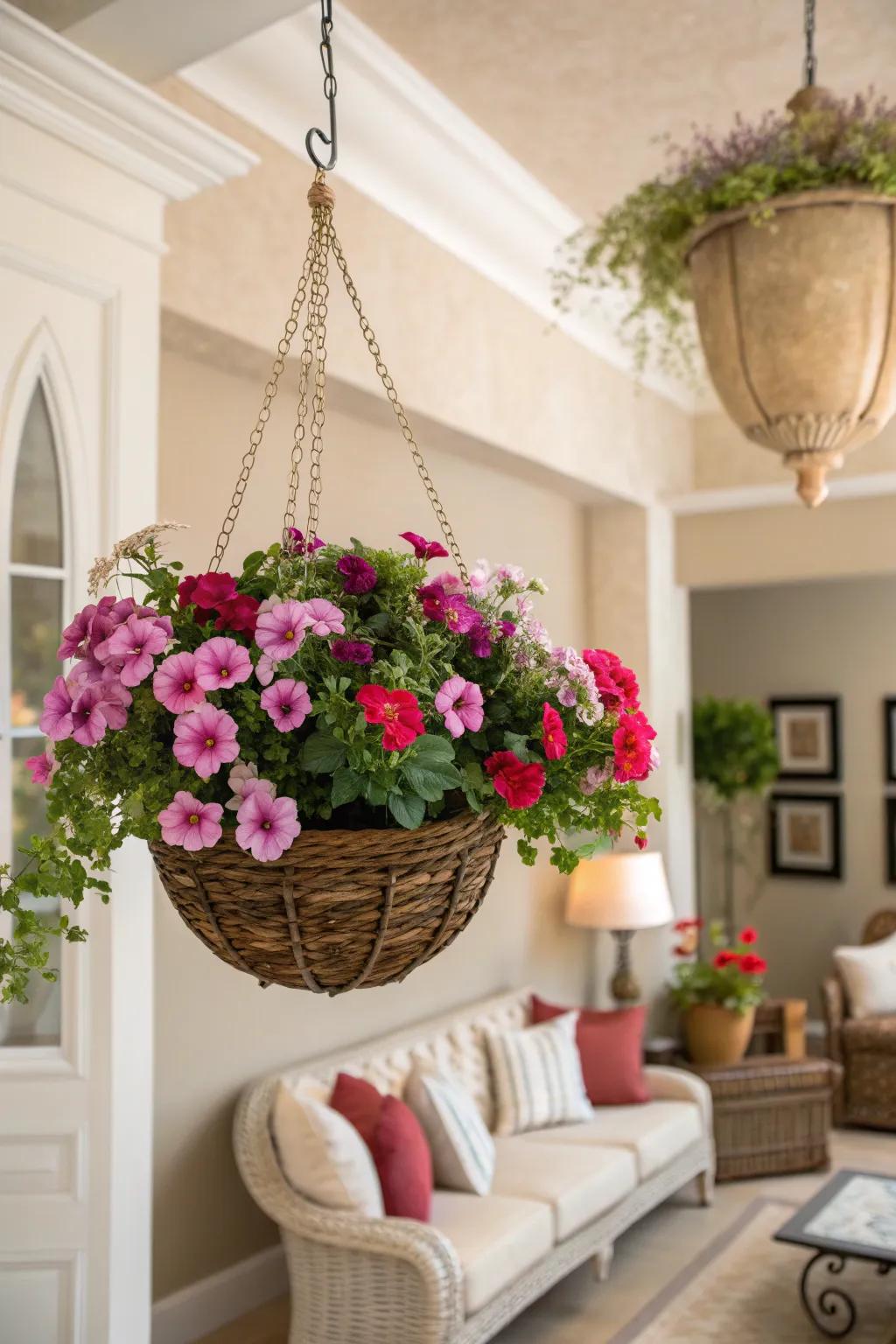 Color coordination creates a harmonious and inviting atmosphere.