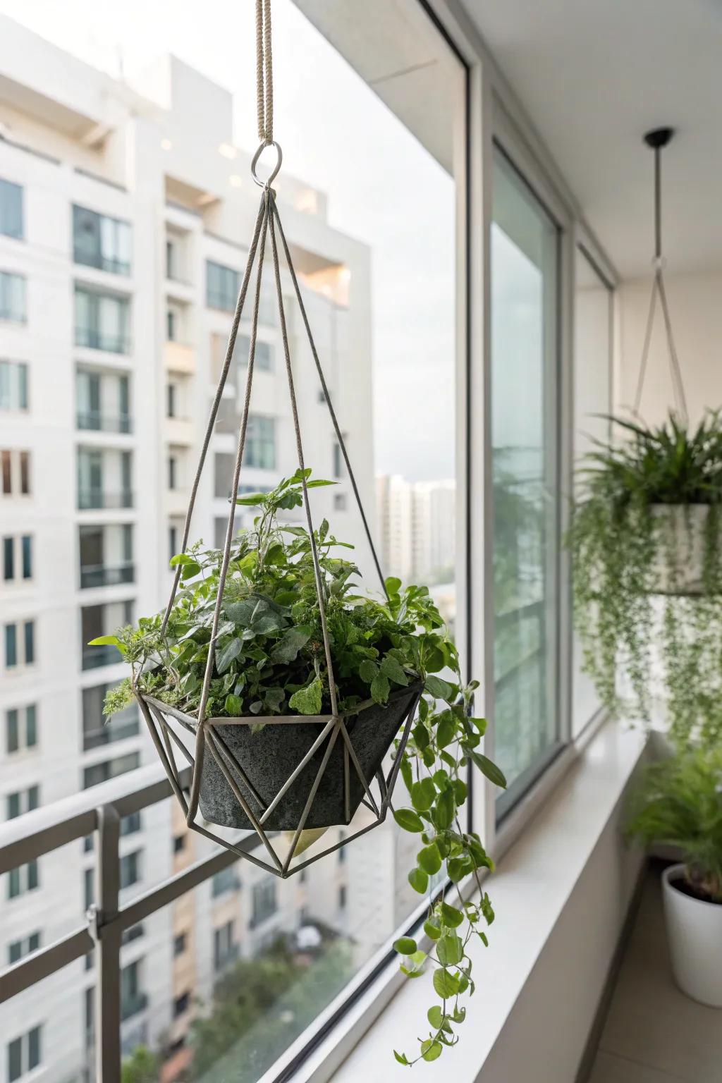 Geometric designs offer a chic, modern aesthetic.