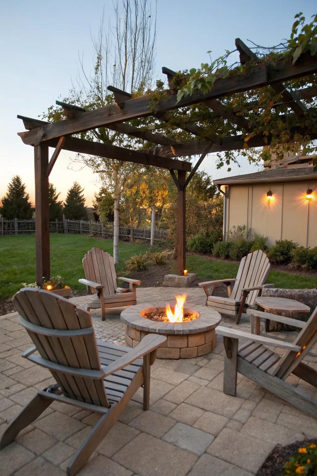 Create a cozy retreat by pairing chairs with inviting settings.