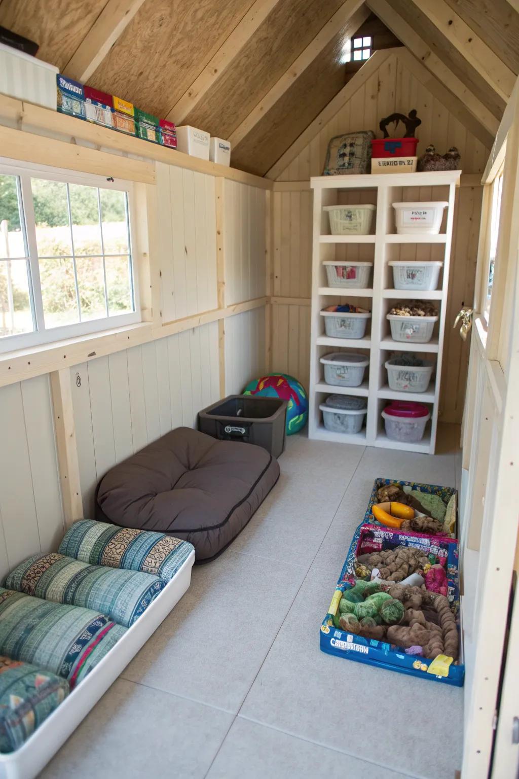 Pamper your pets with their own personal paradise.