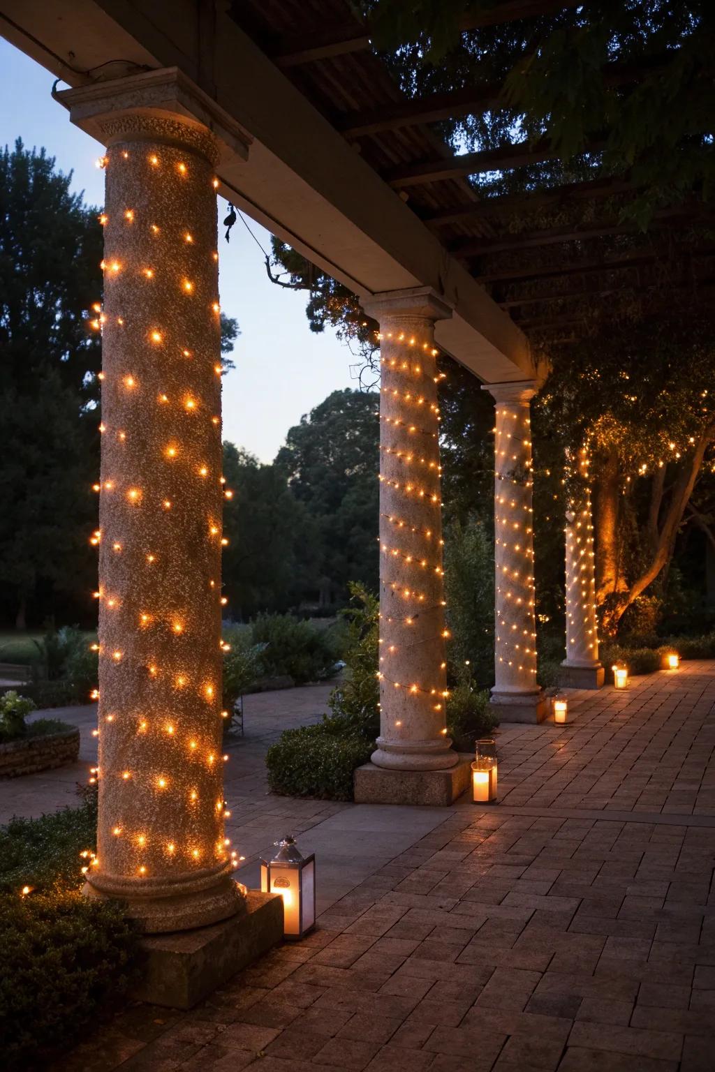 Enjoy the warmth of candlelight without the flames.