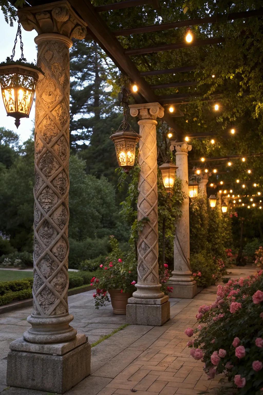 Step back in time with vintage-inspired lighting.