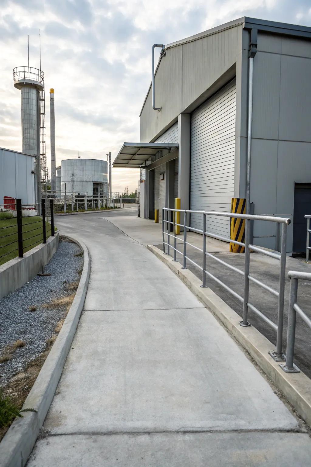 Industrial chic brings urban style to the driveway.