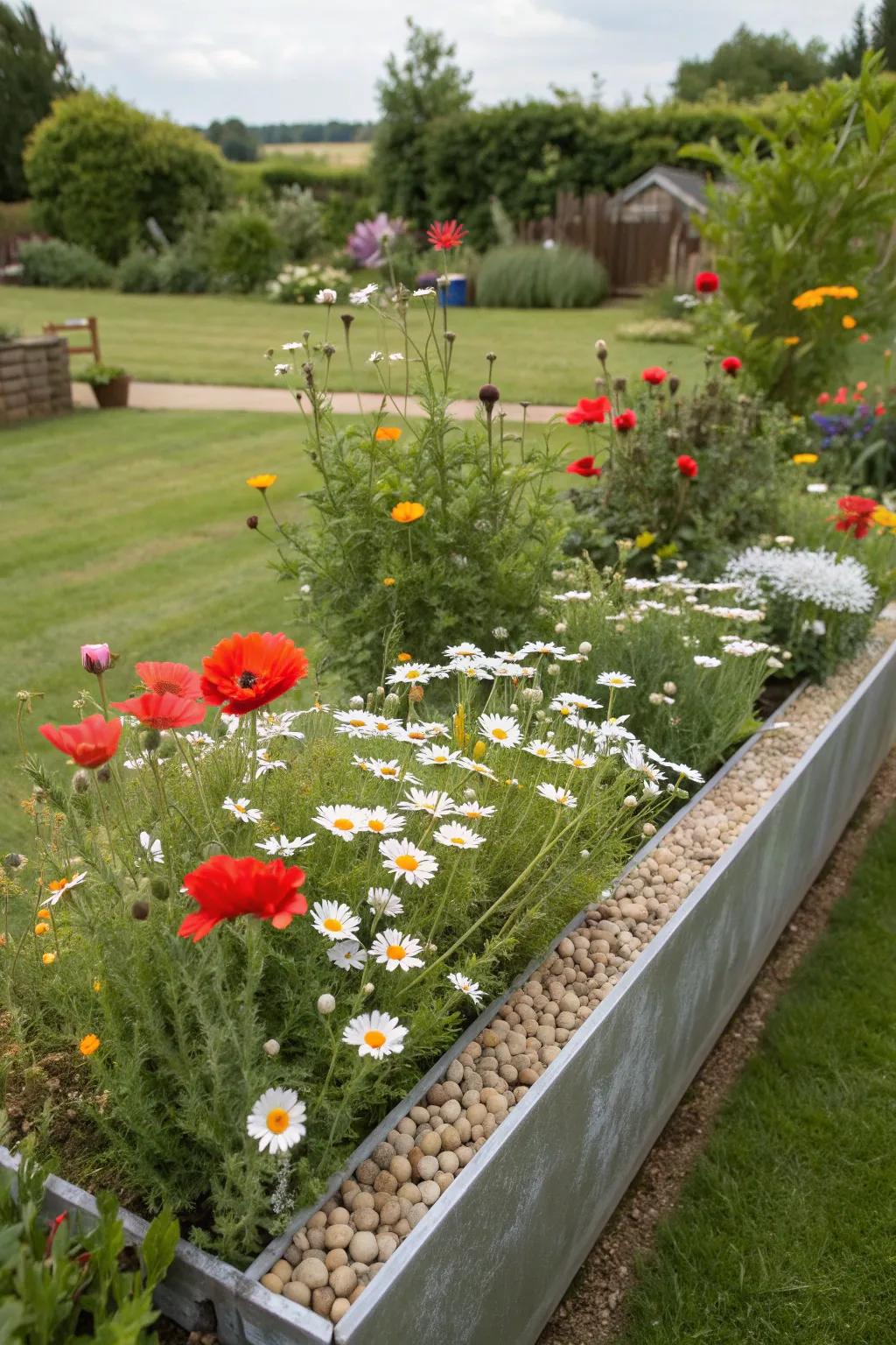 Cottage-style planter boxes bring a touch of the countryside to your home.