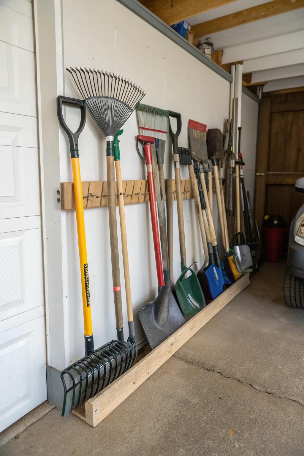 Optimize your space with corner tool holders.