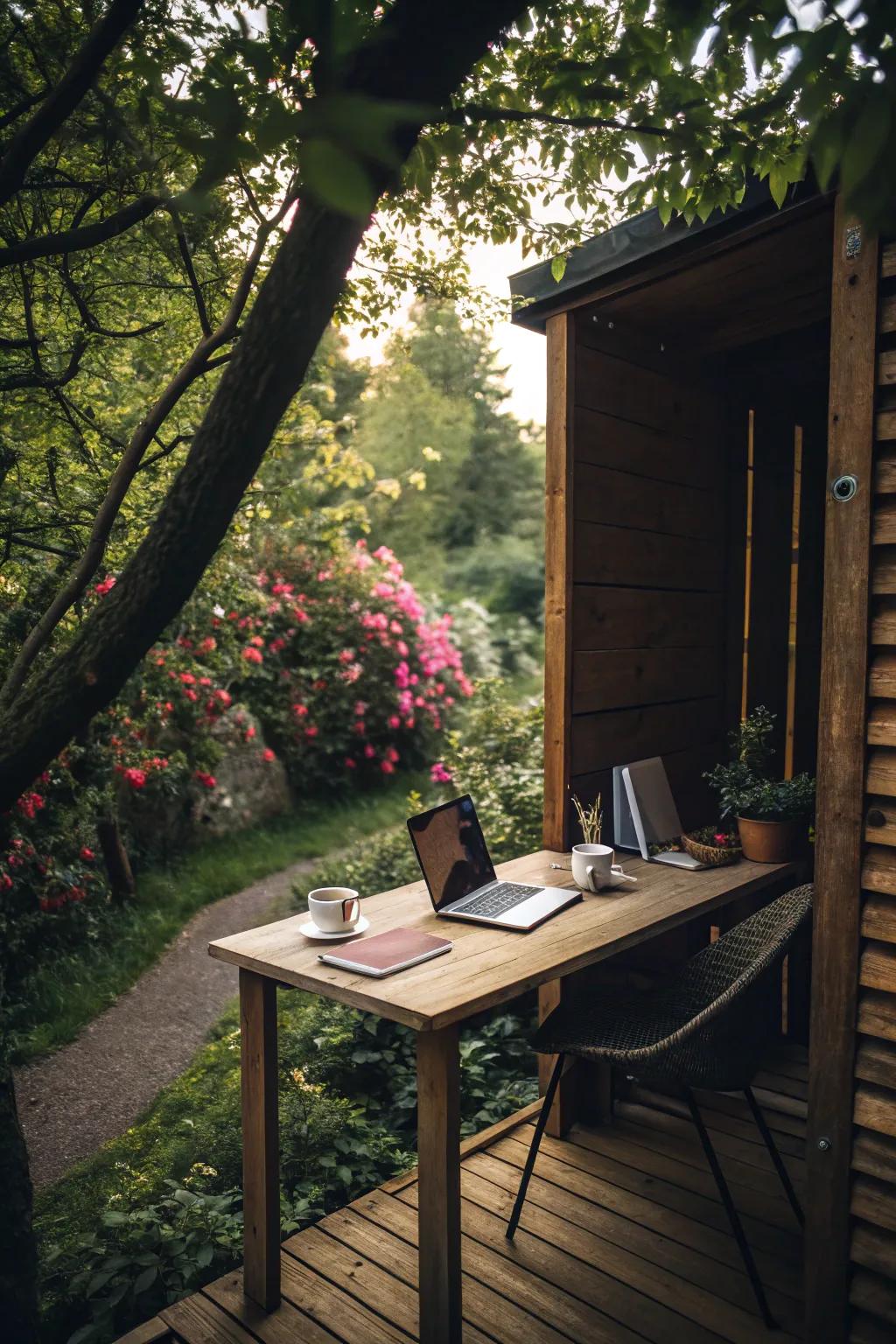 Seamless integration with nature.