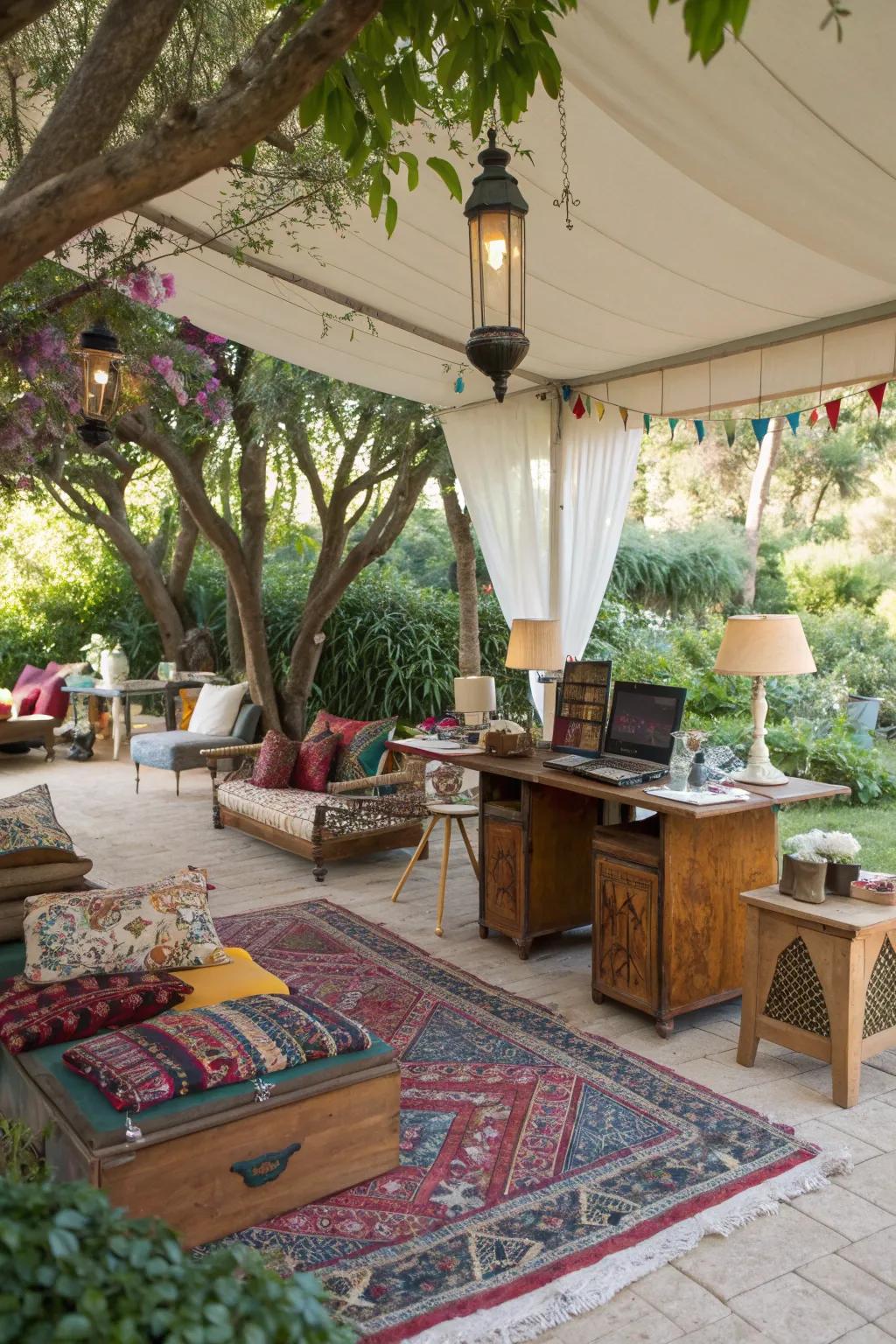 Express your style with eclectic design.