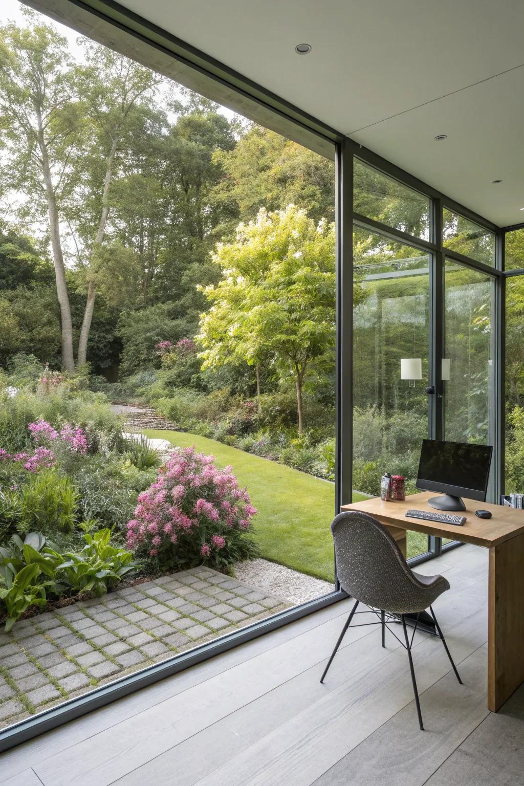 Bathe in natural light.